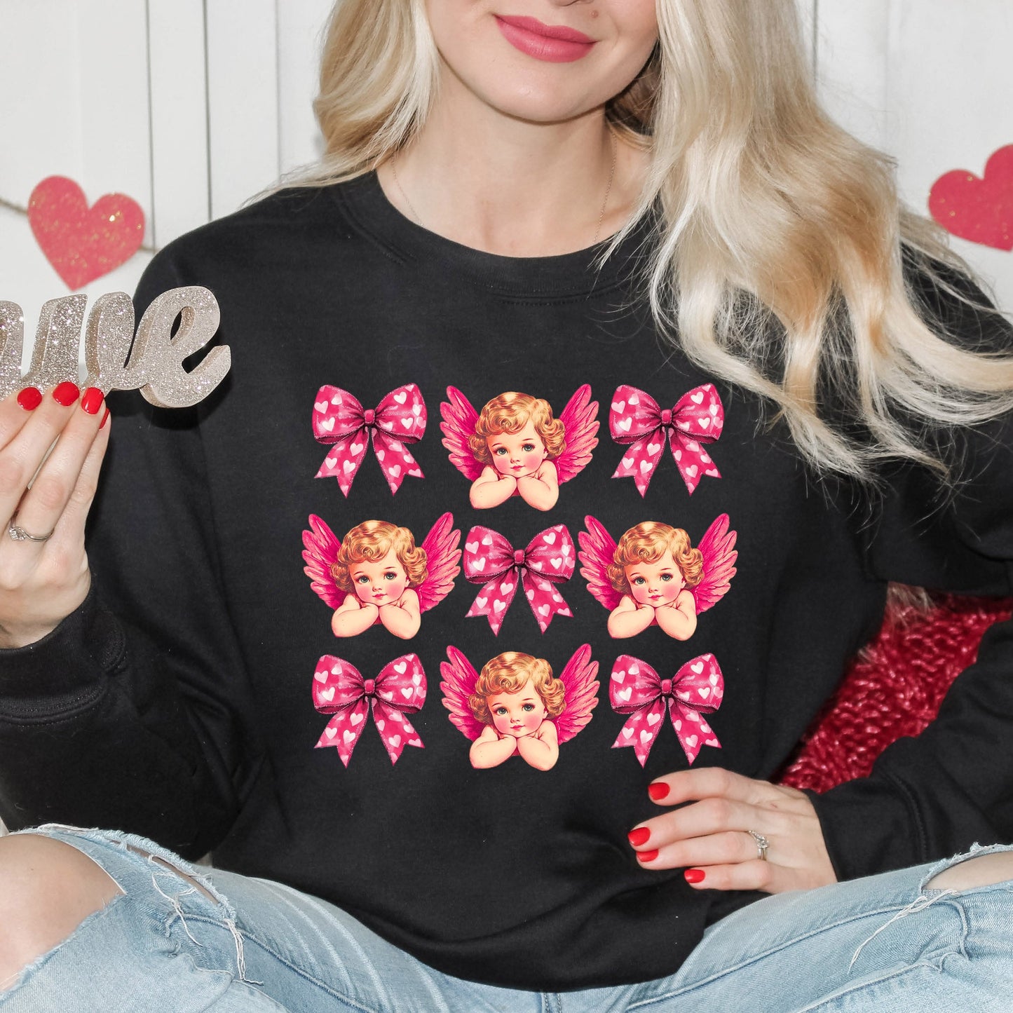 Coquette Cupid Chart | Sweatshirt