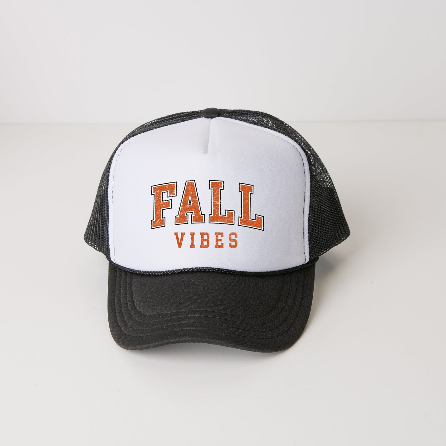 Fall Vibes Varsity Grunge | Foam Trucker Hat