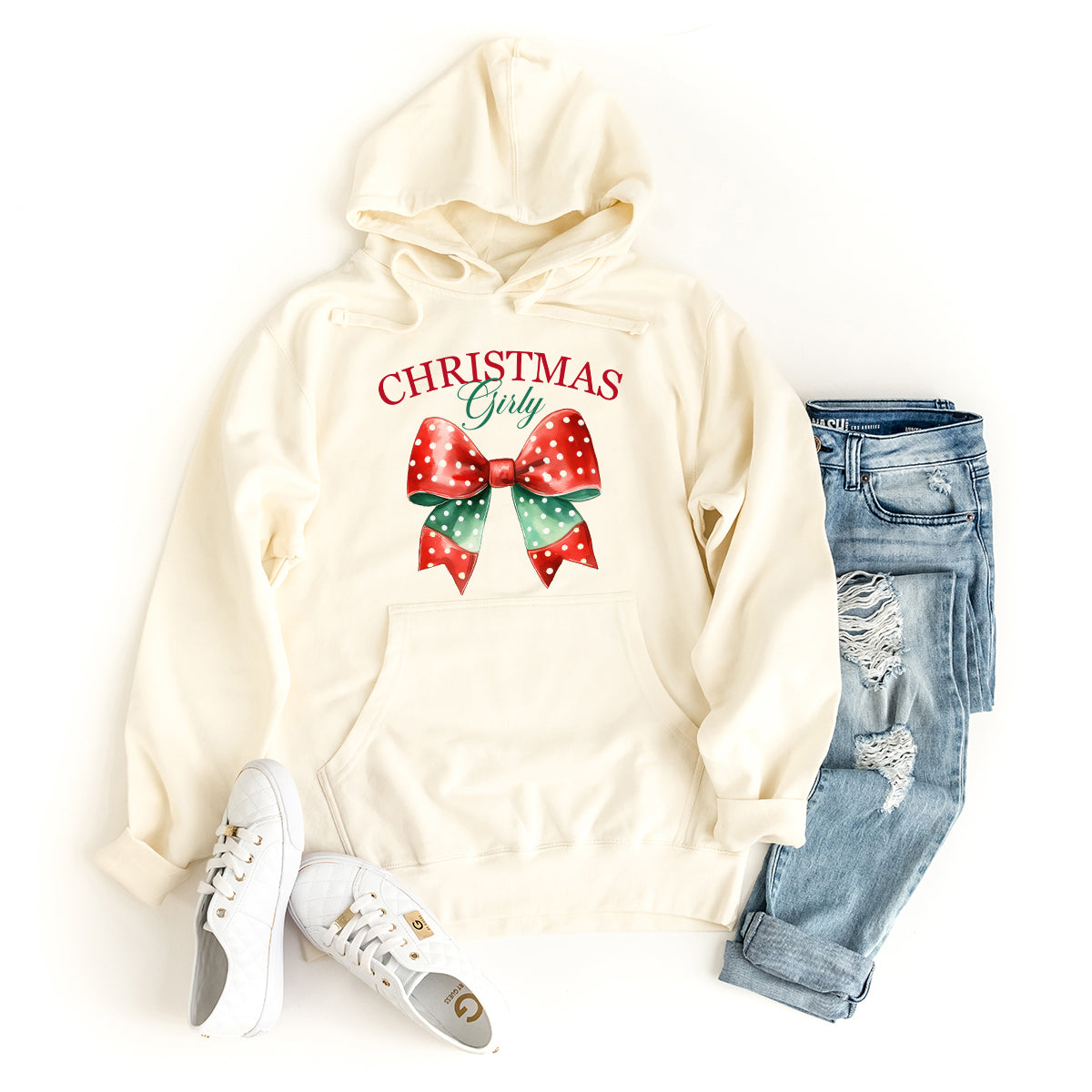 Coquette Christmas Girly | Hoodie