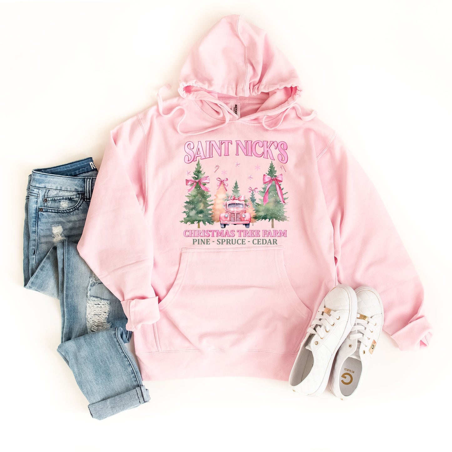 Coquette St. Nick's Tree Chart | Hoodie