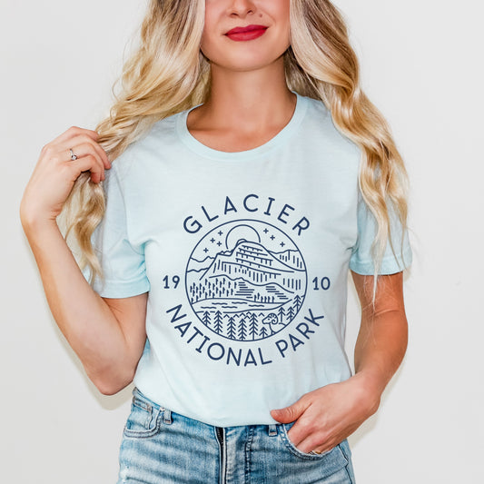 Glacier National Park | Short Sleeve Graphic Tee