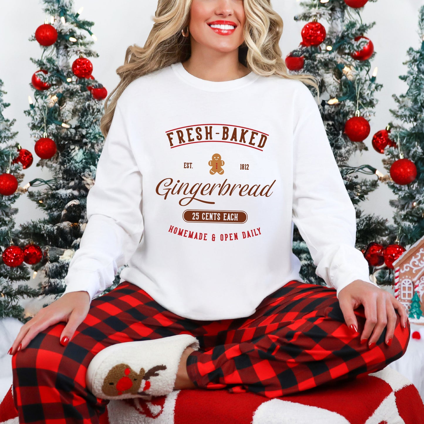 Fresh Baked Gingerbread | Garment Dyed Long Sleeve