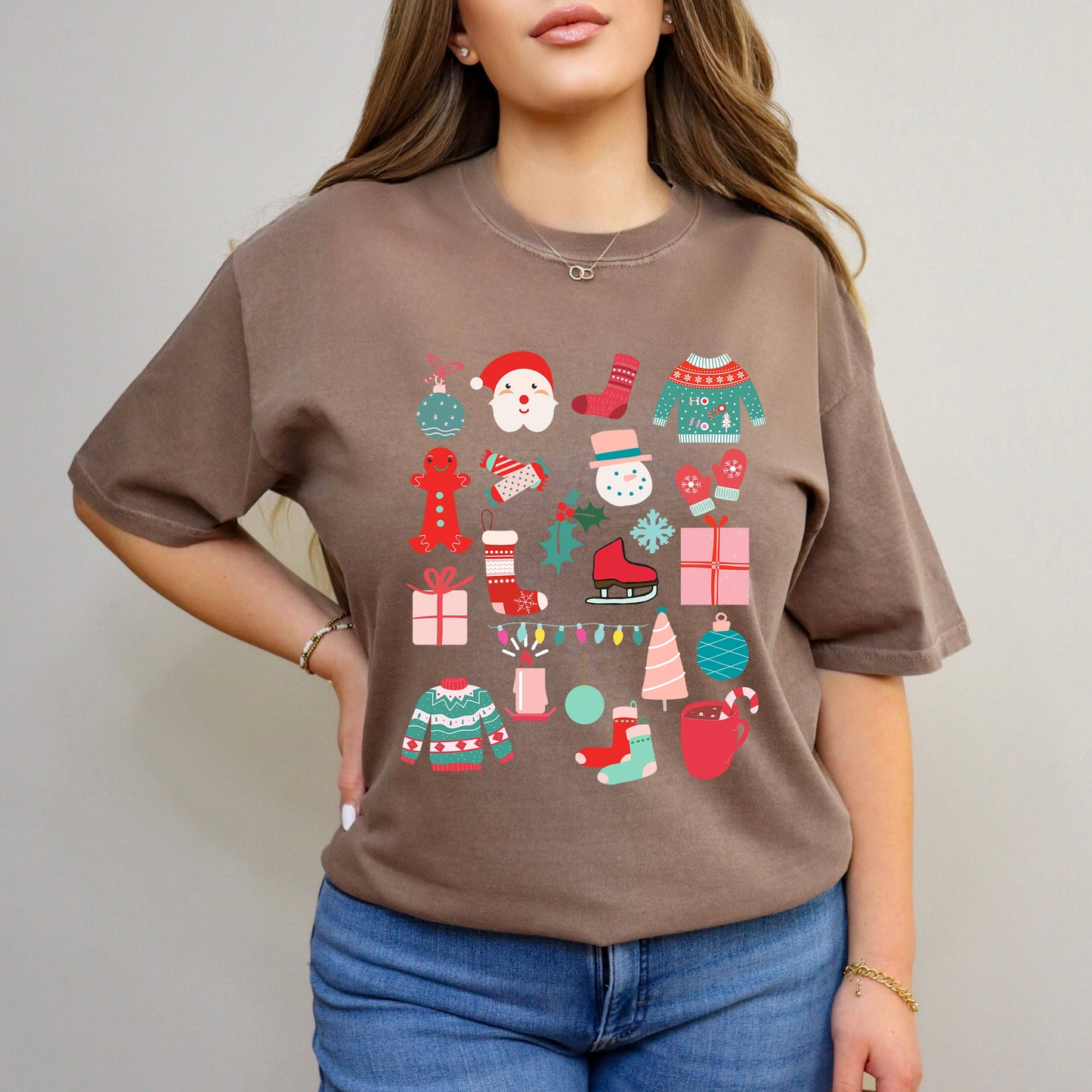 Boho Christmas Chart | Garment Dyed Tee