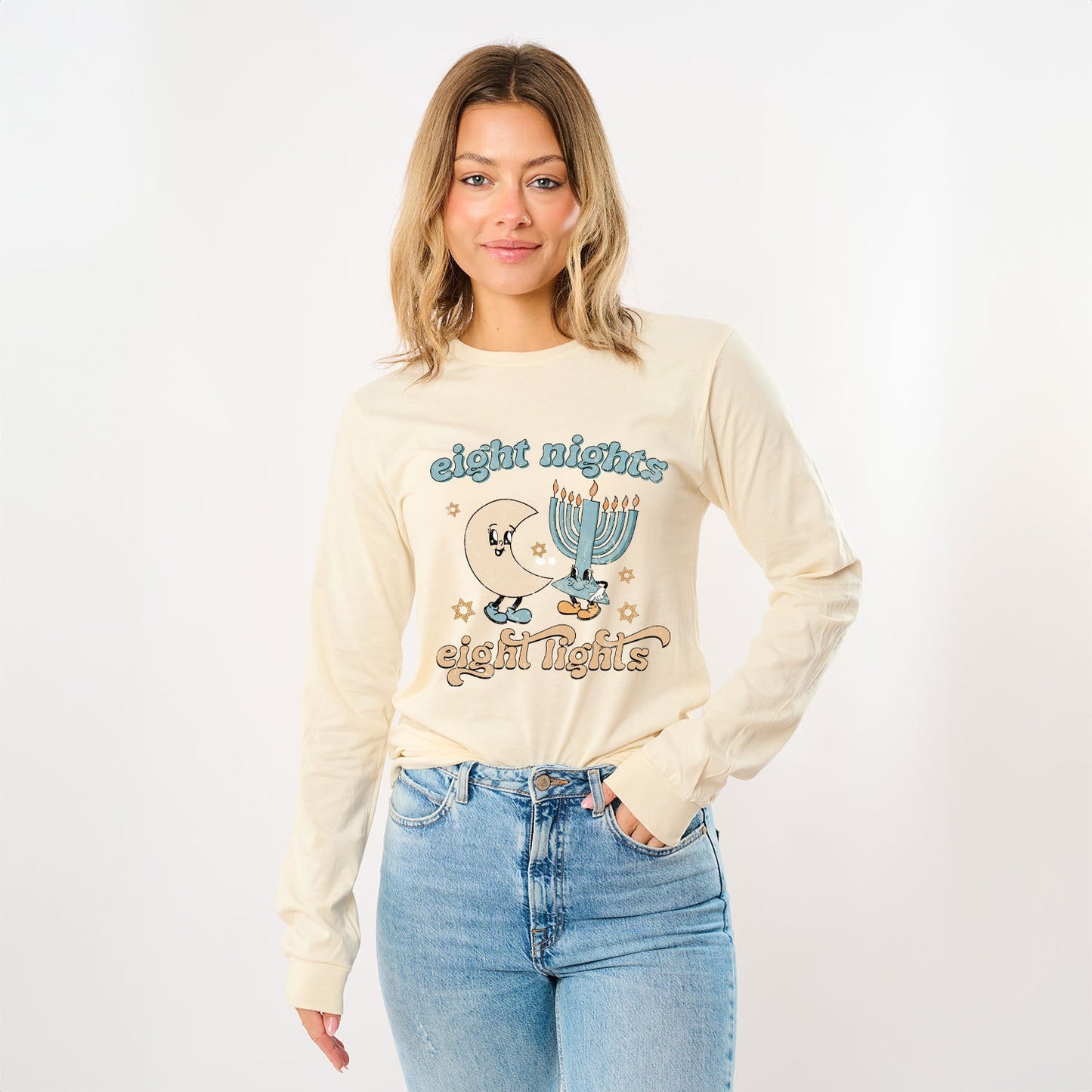 Eight Nights | Long Sleeve Crew Neck