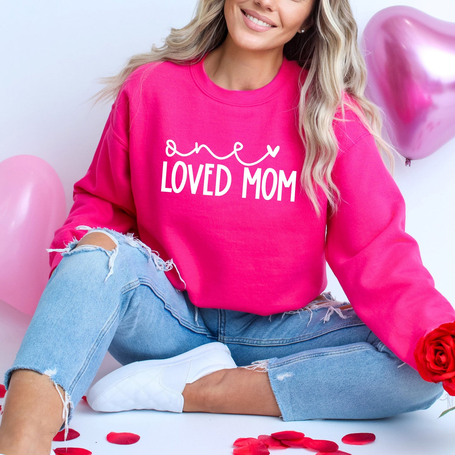 One Loved Mom | Sweatshirt