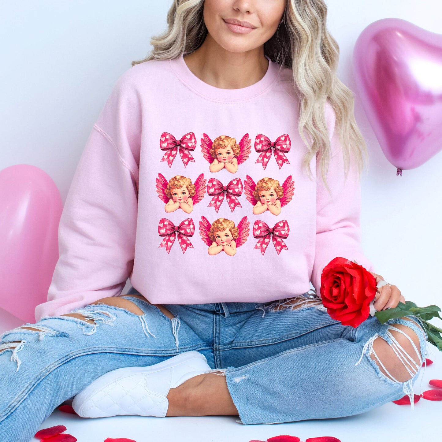 Coquette Cupid Chart | Sweatshirt