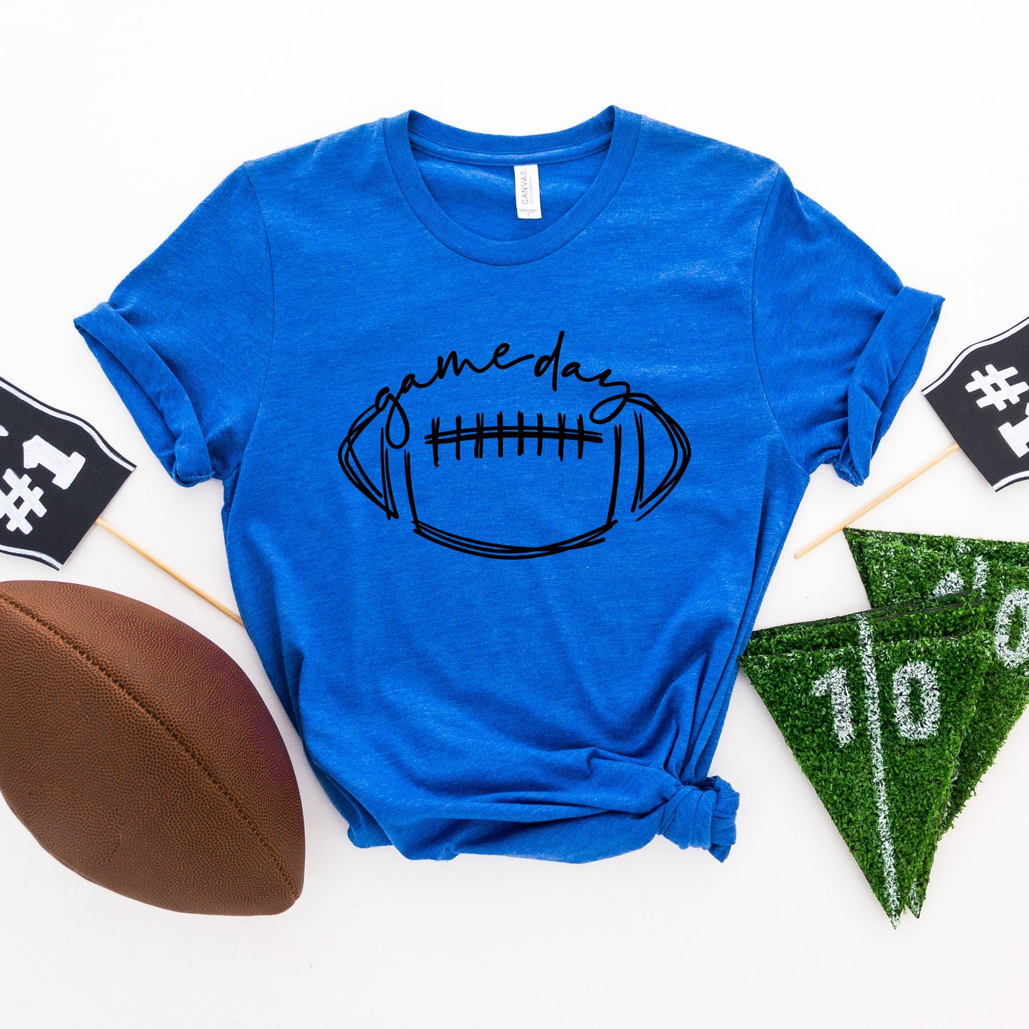 Football Game Day | Short Sleeve Graphic Tee