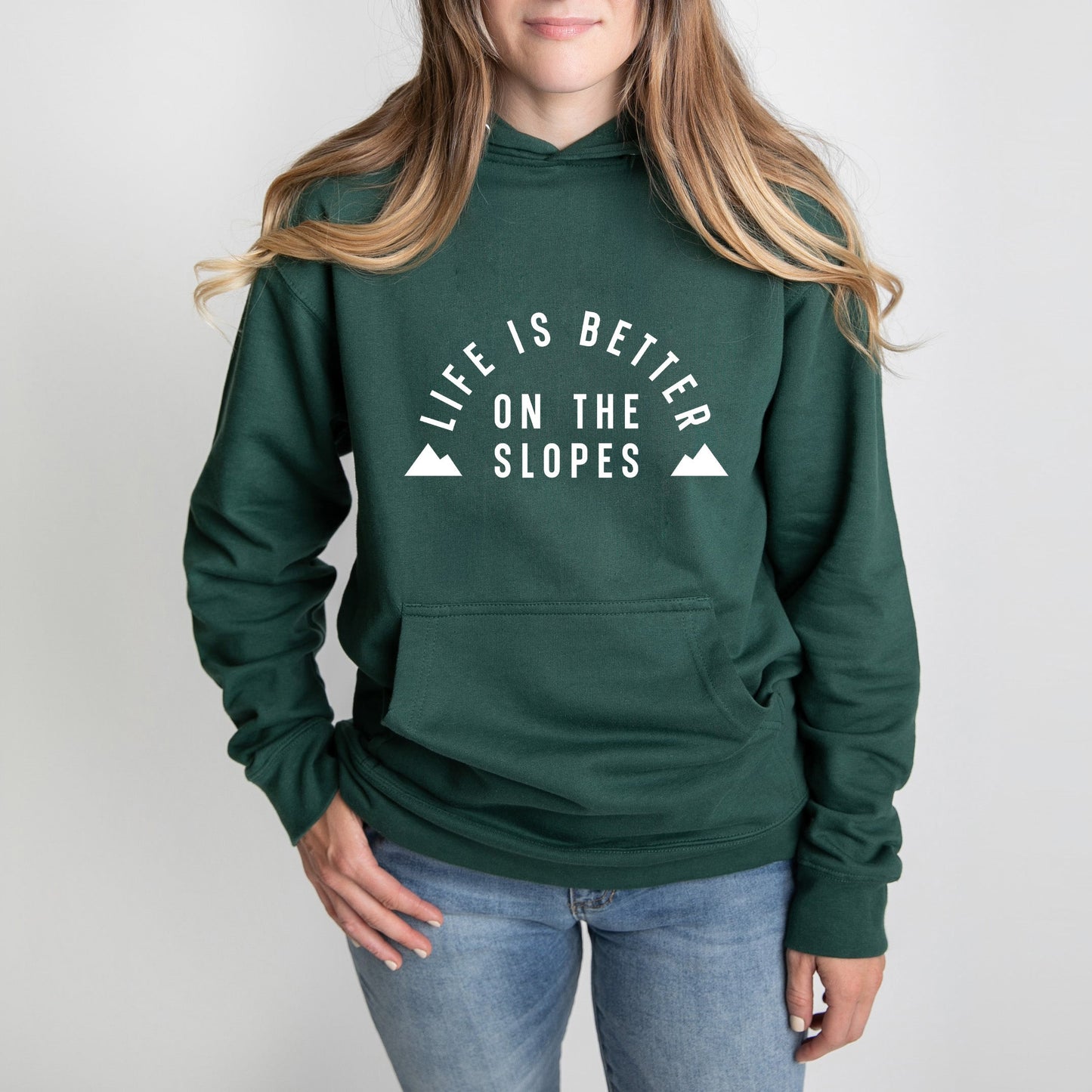 Better On The Slopes Mountains | Hoodie