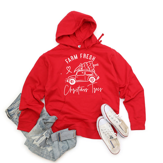 Farm Fresh Christmas Trees Car | Hoodie