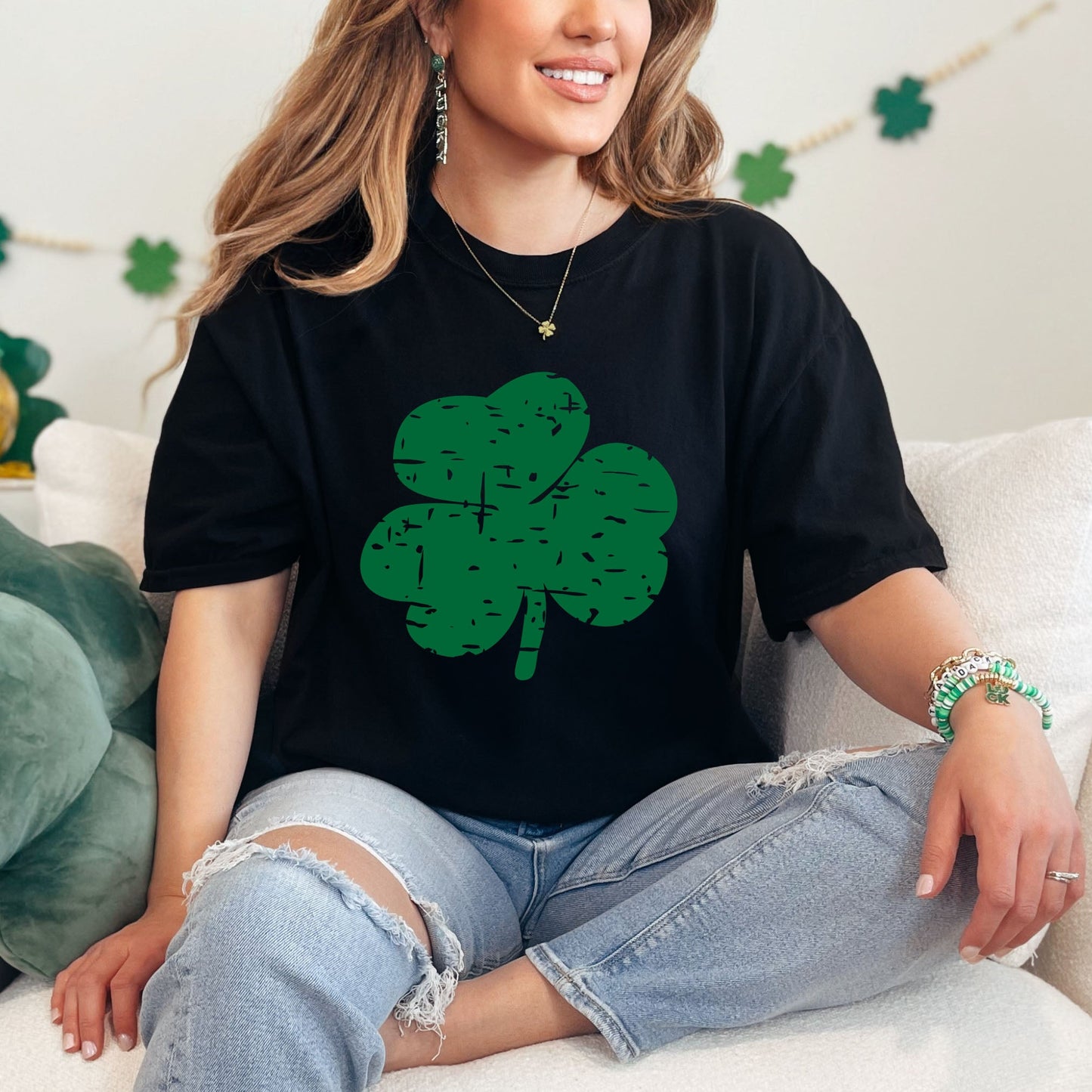 Grunge Clover | Garment Dyed Tee