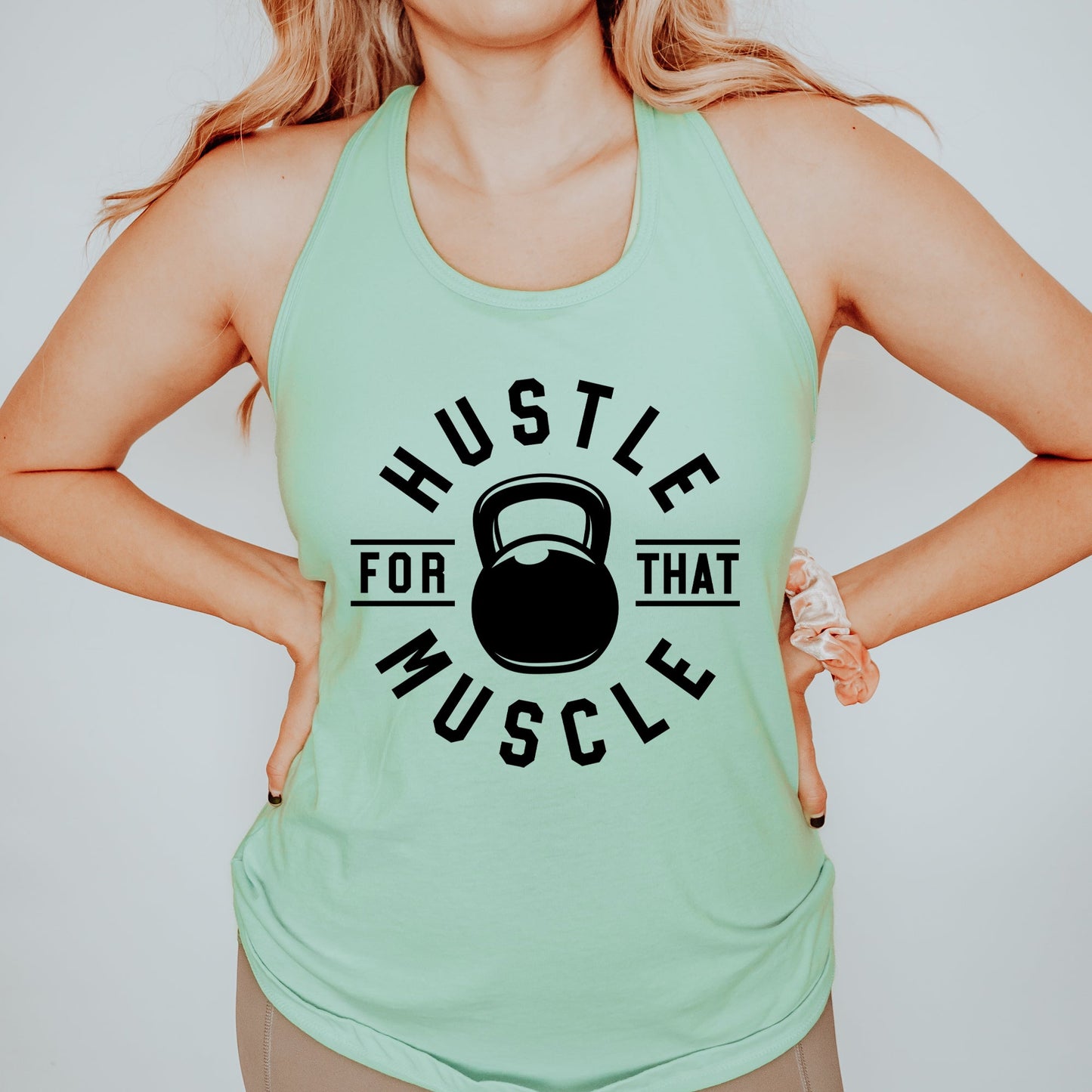 Hustle Kettlebell | Racerback Tank