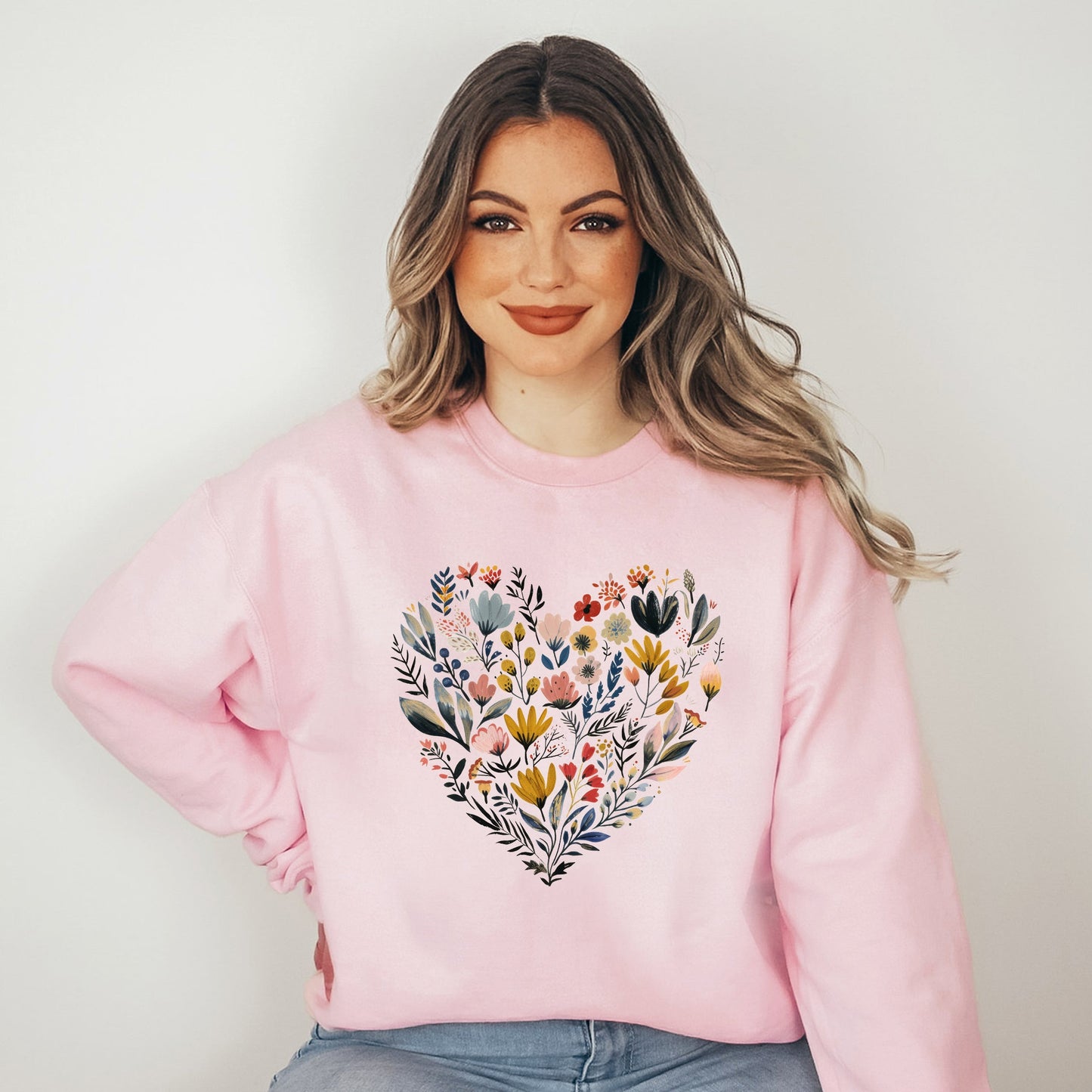 Heart Floral | Sweatshirt