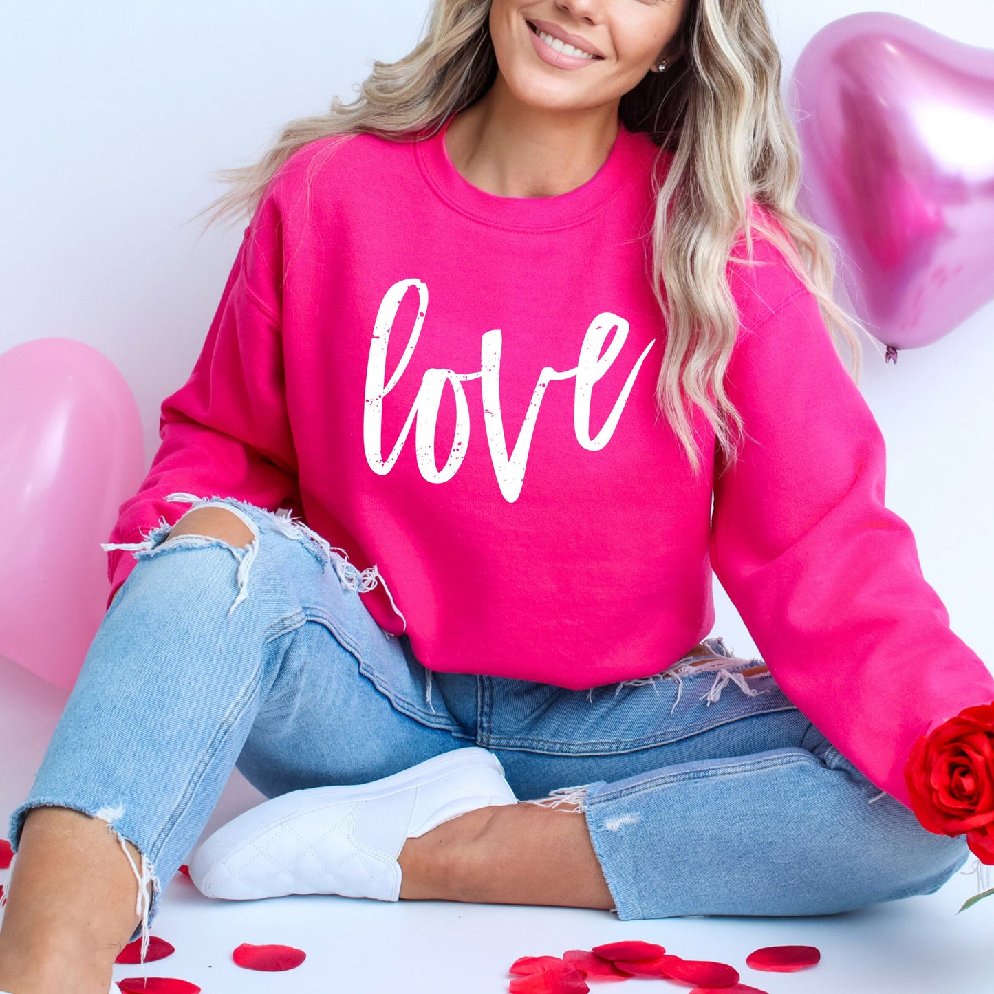 Love Cursive | Sweatshirt