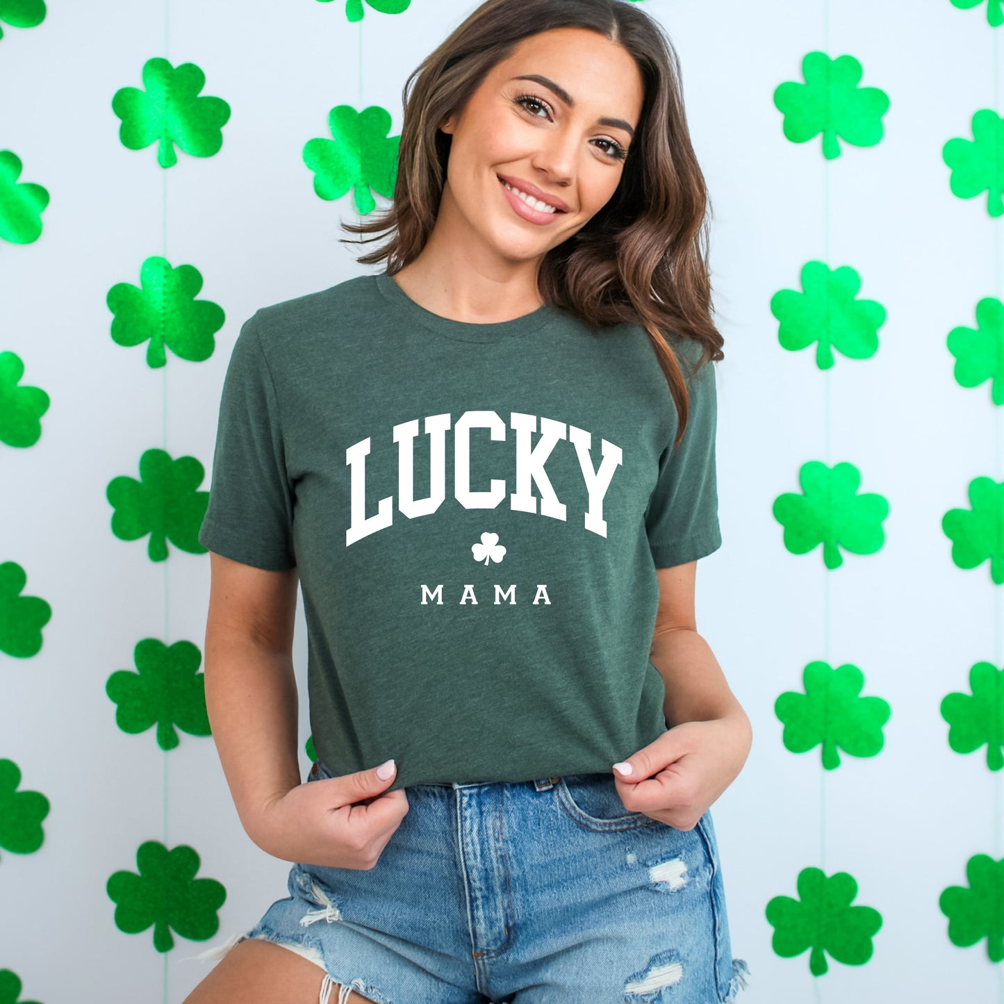 Lucky Mama | Short Sleeve Graphic Tee