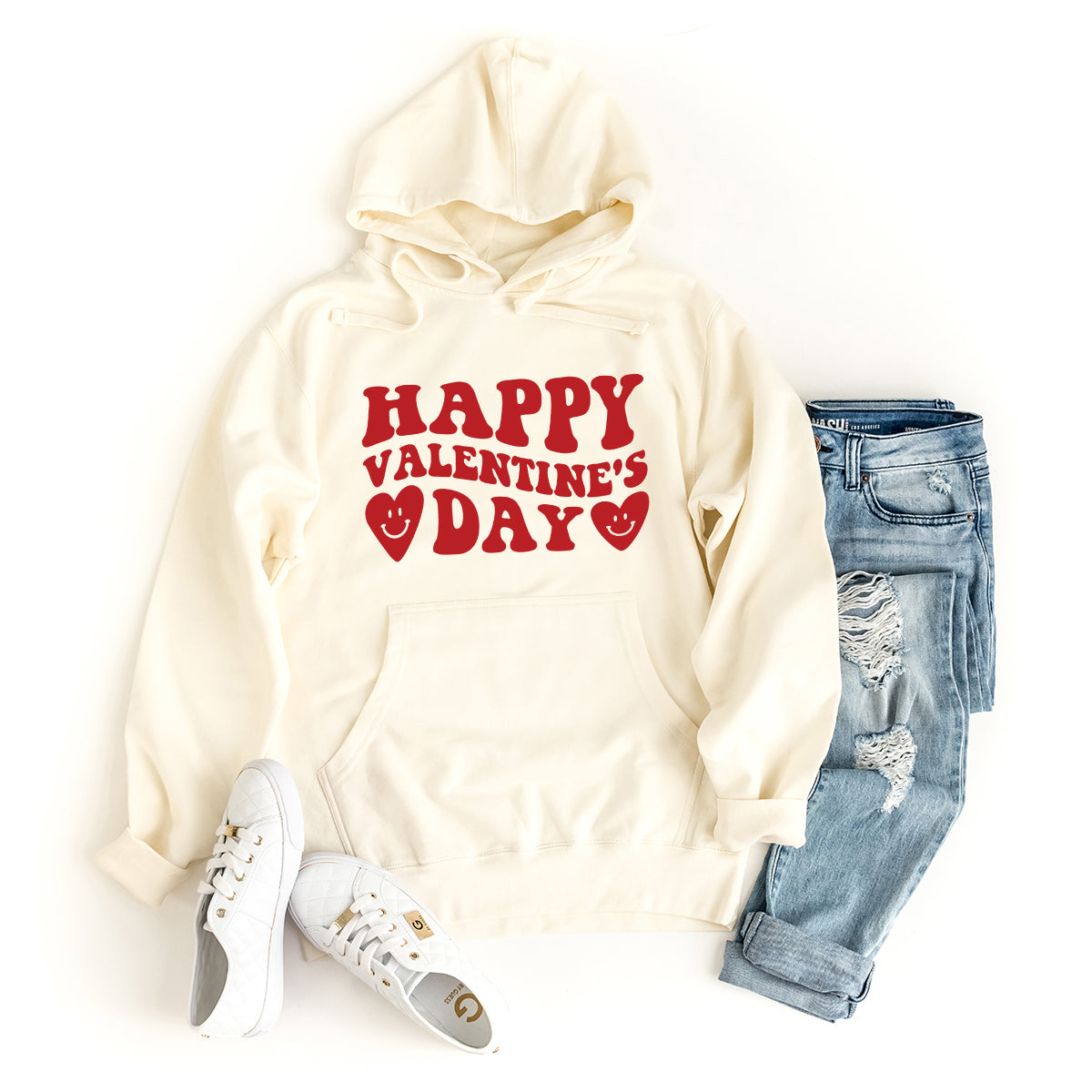 Happy Valentines Day Hearts | Hoodie