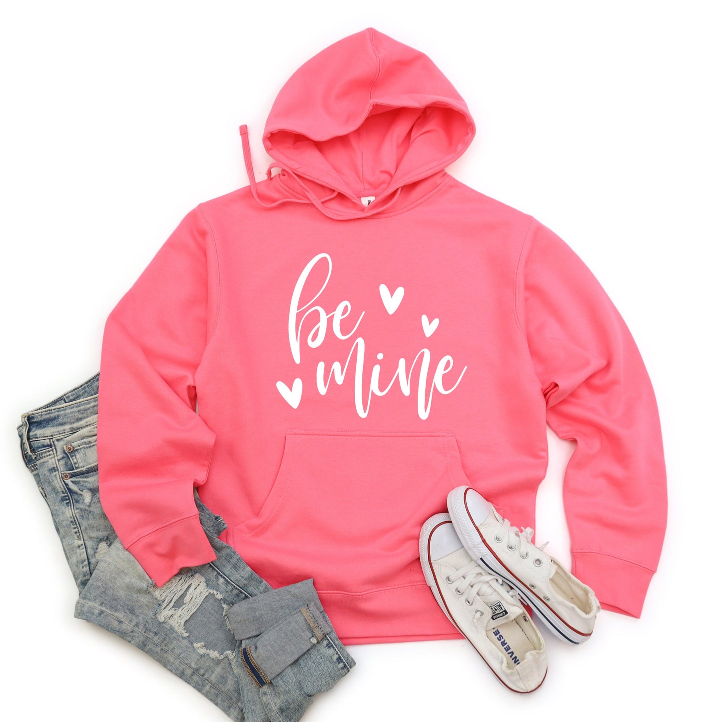 Be Mine Cursive | Hoodie