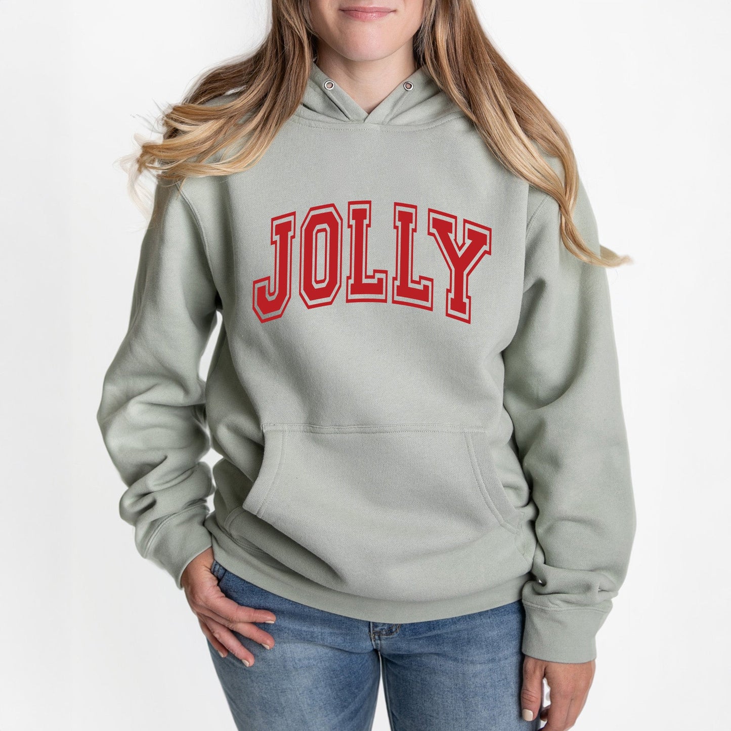 Jolly Varsity Thick Outline | Hoodie