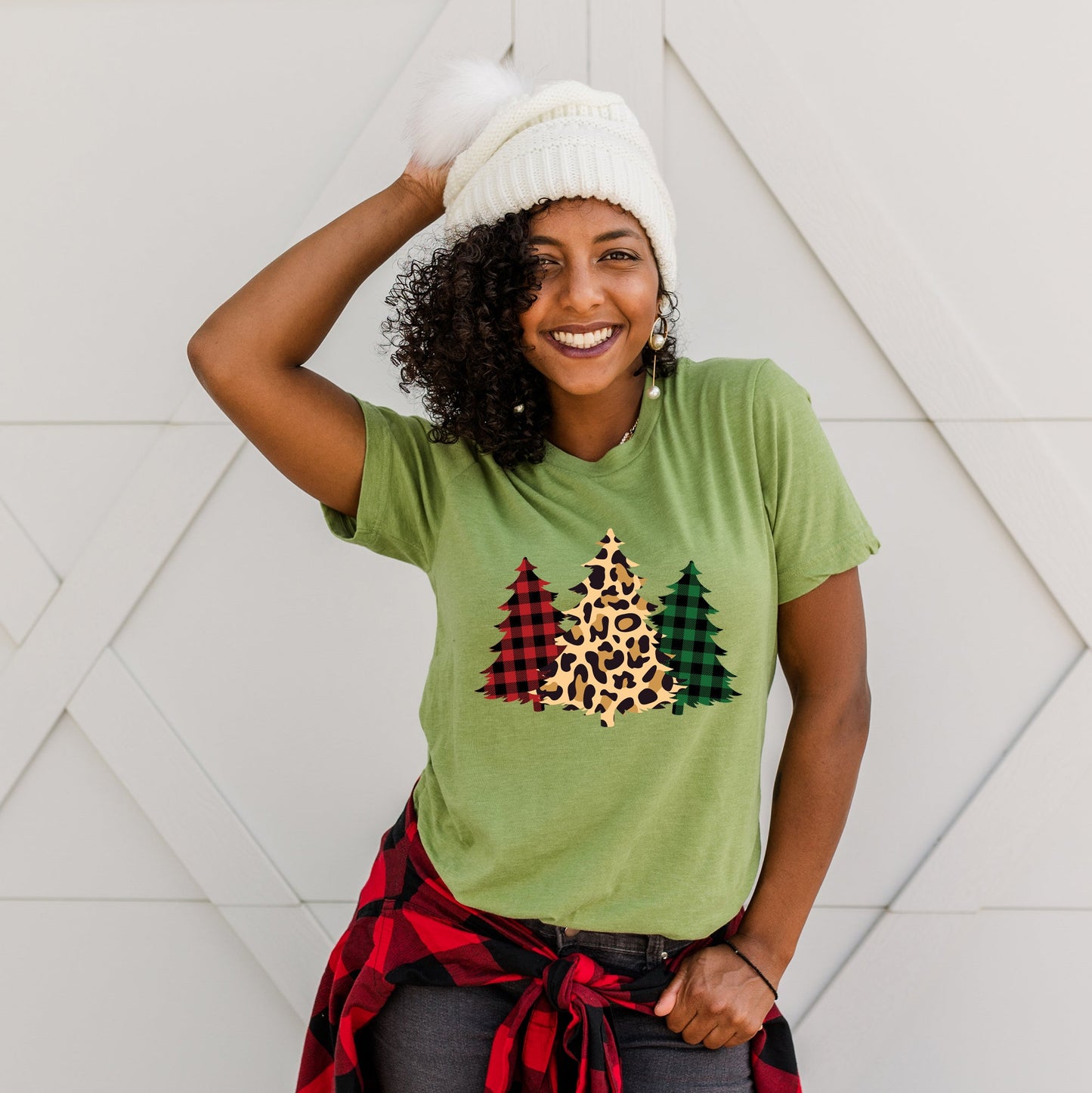 Christmas Trees  | Short Sleeve Crew Neck