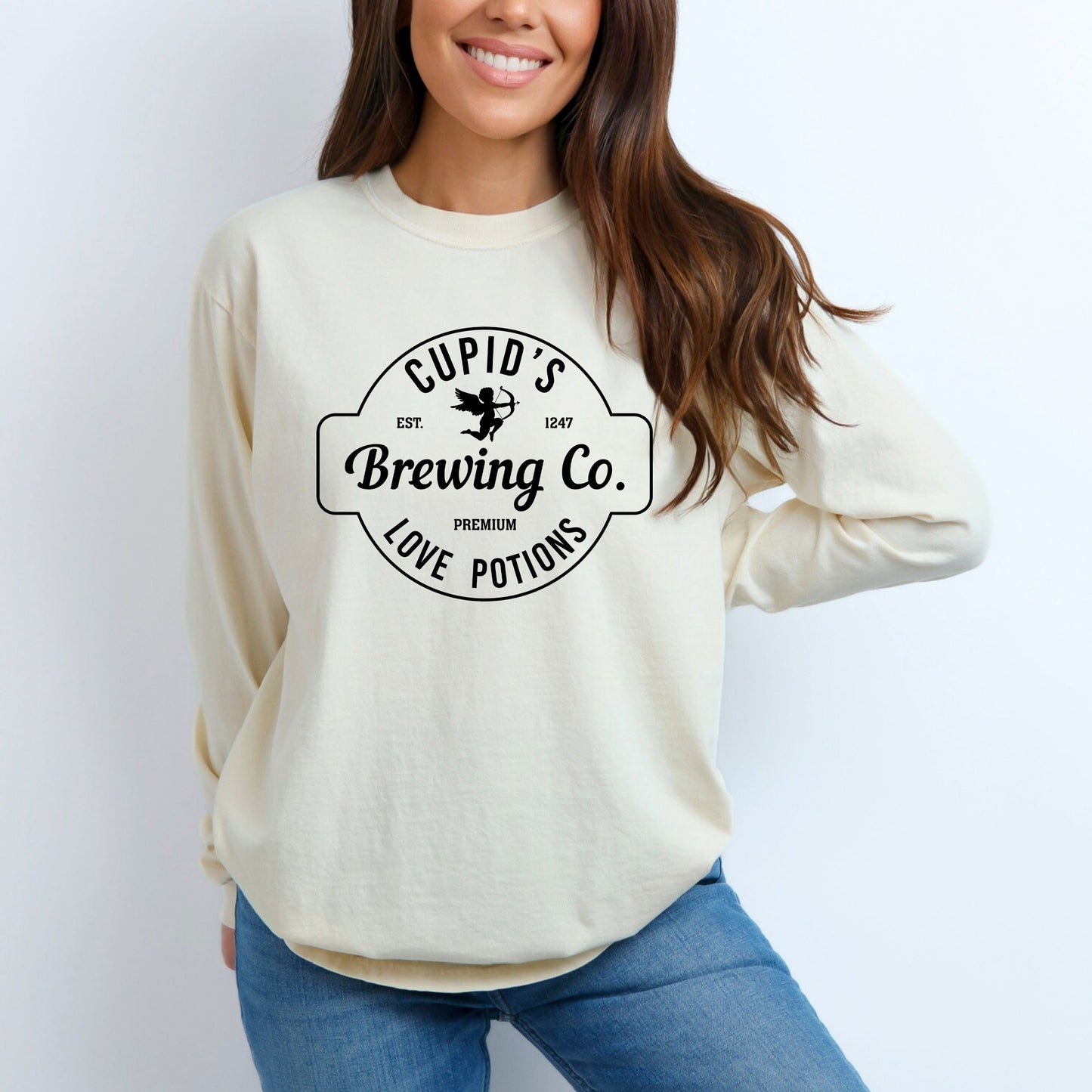 Cupid's Brewing Co.  | Garment Dyed Long Sleeve