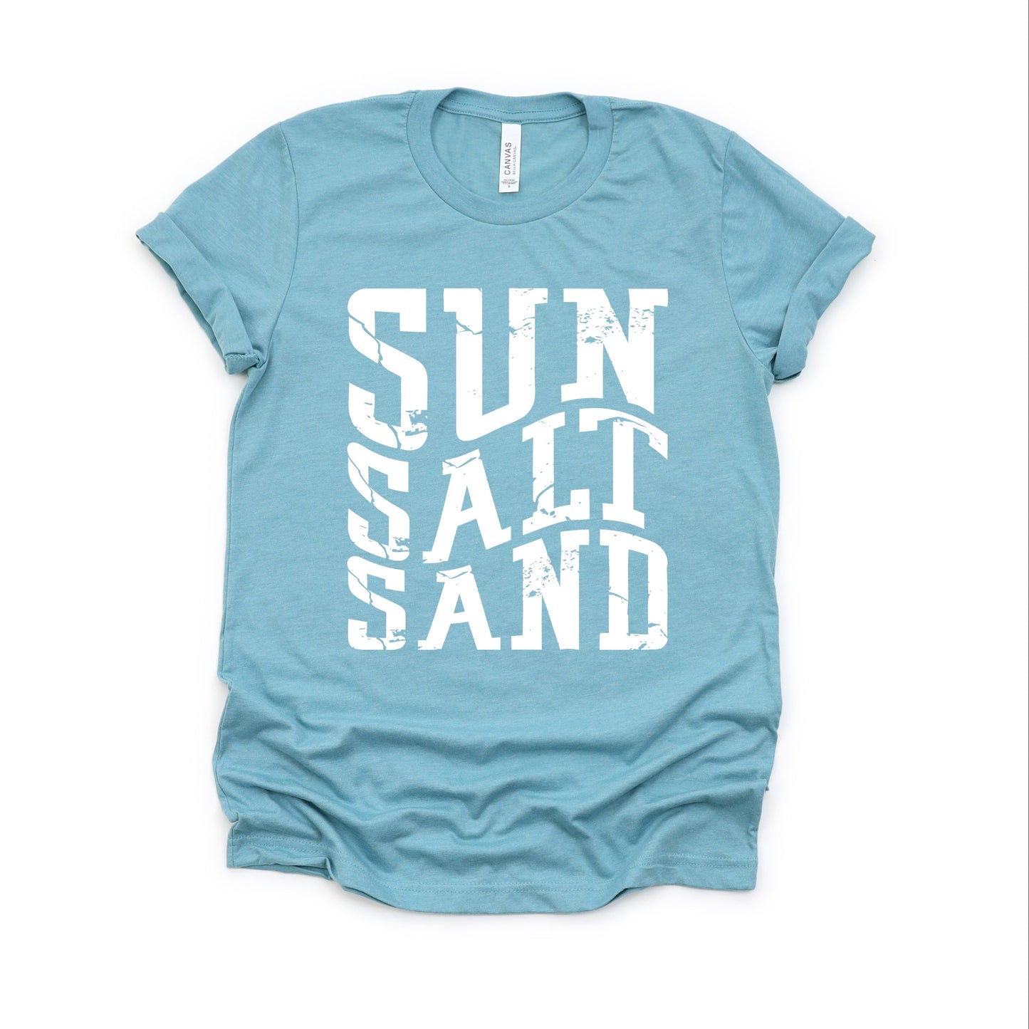 Sun Salt Sand Wavy - Womens Short Sleeve Tee