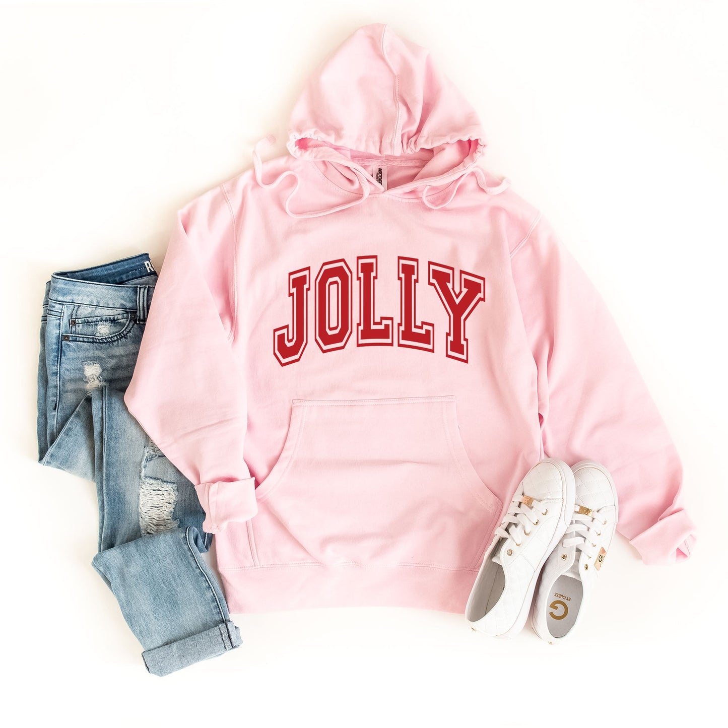 Jolly Varsity Thick Outline | Hoodie