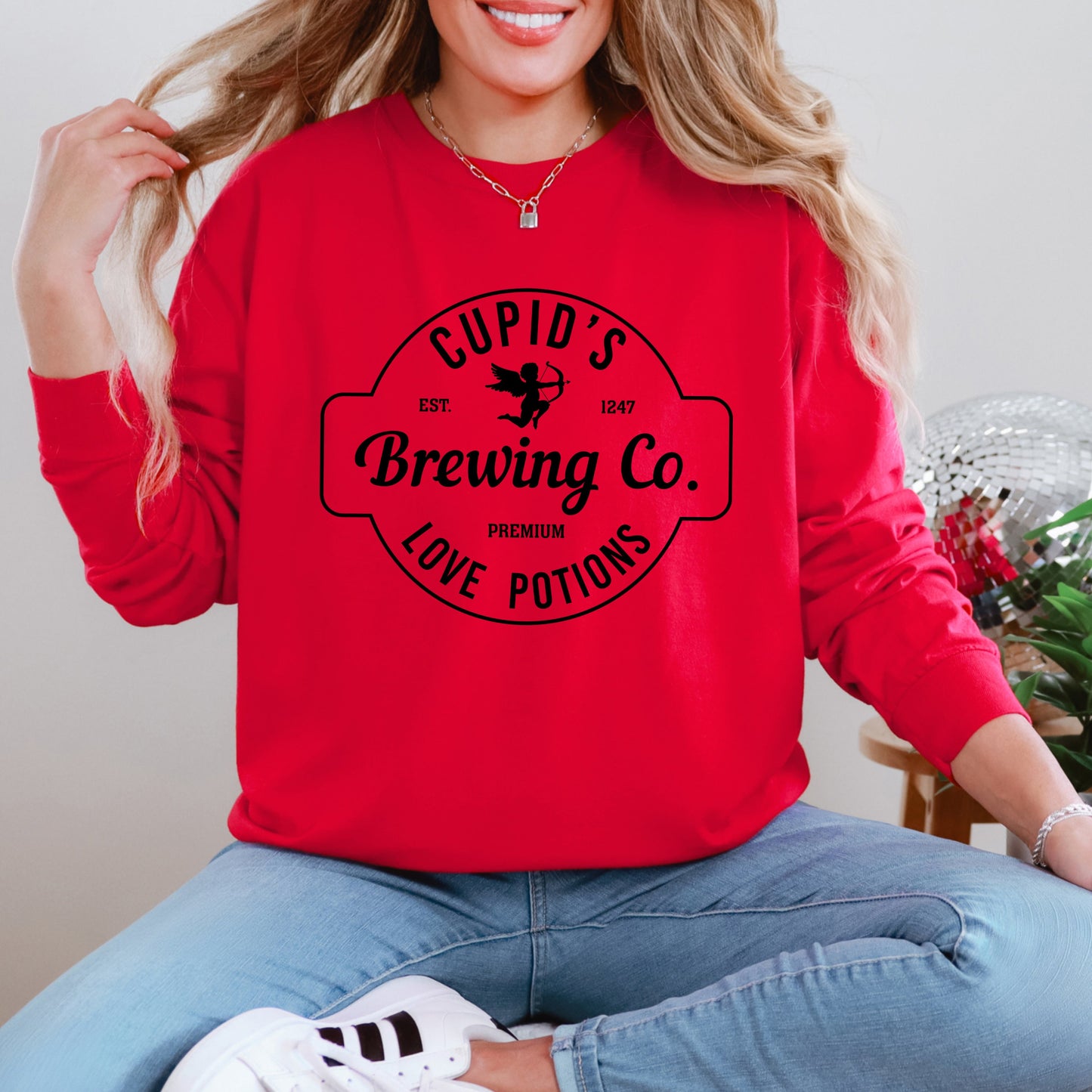 Cupid's Brewing Co.  | Garment Dyed Long Sleeve