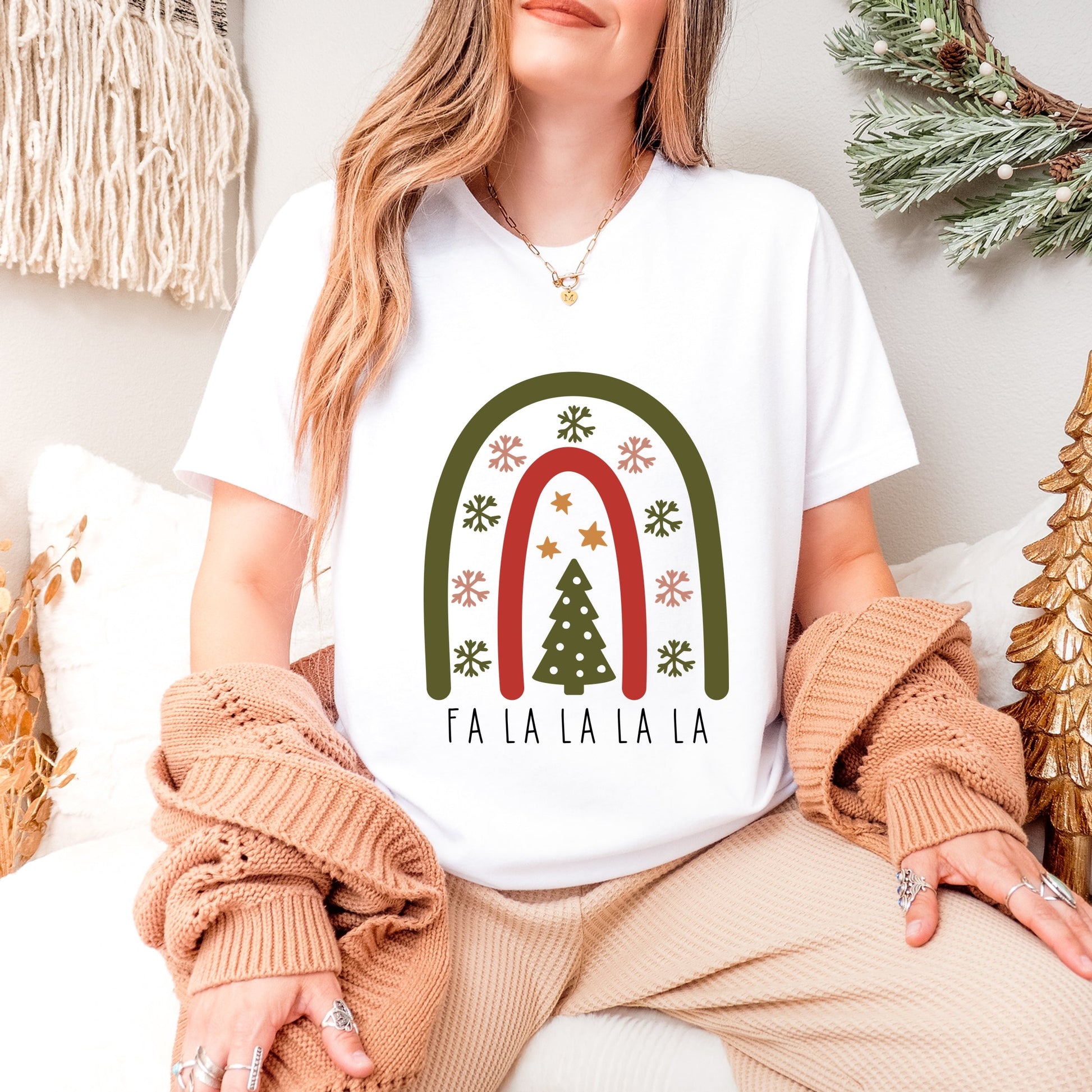 Boho Fa La La Rainbow - Women's Short Sleeve Graphic T-Shirt