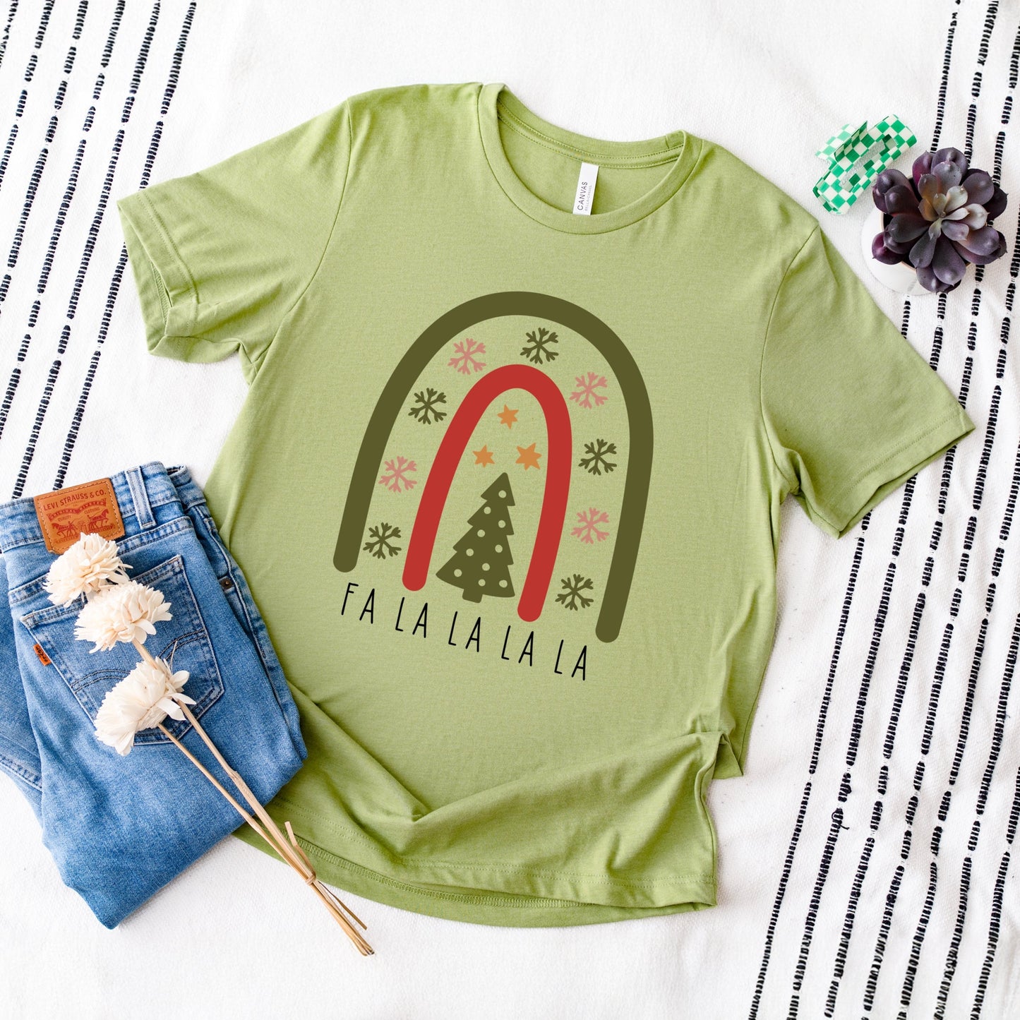 Boho Fa La La Rainbow - Women's Short Sleeve Graphic T-Shirt