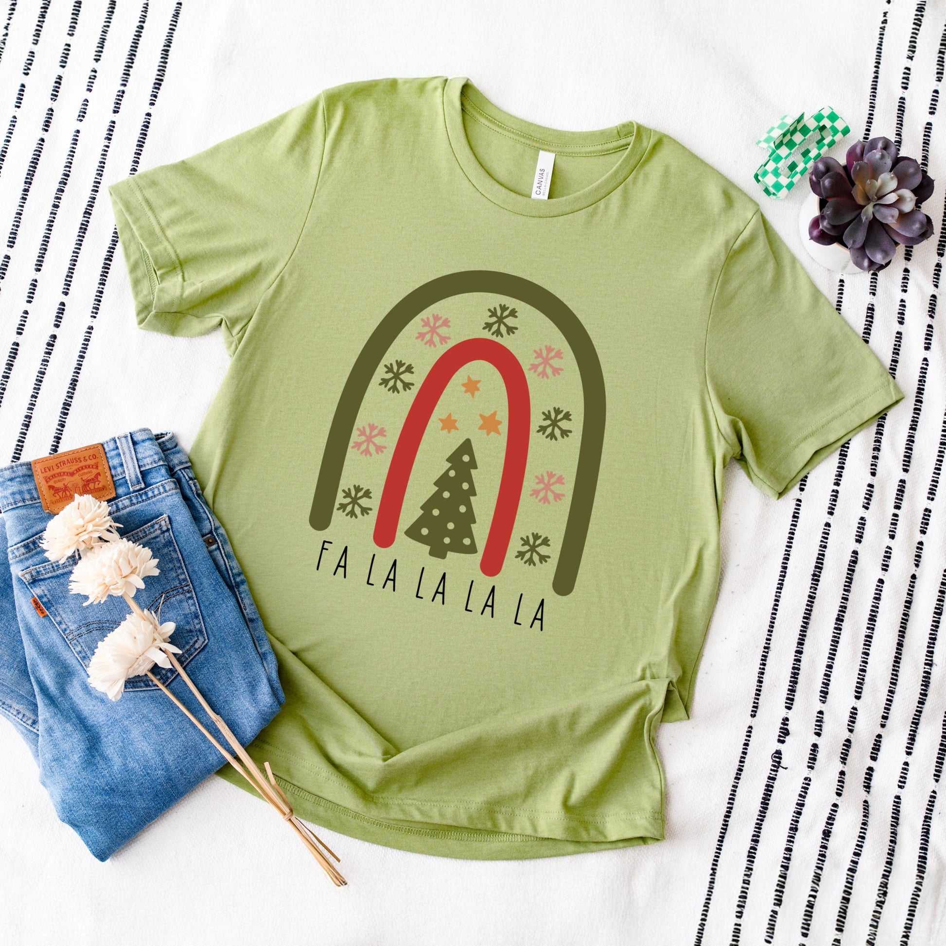 Boho Fa La La Rainbow - Women's Short Sleeve Graphic T-Shirt