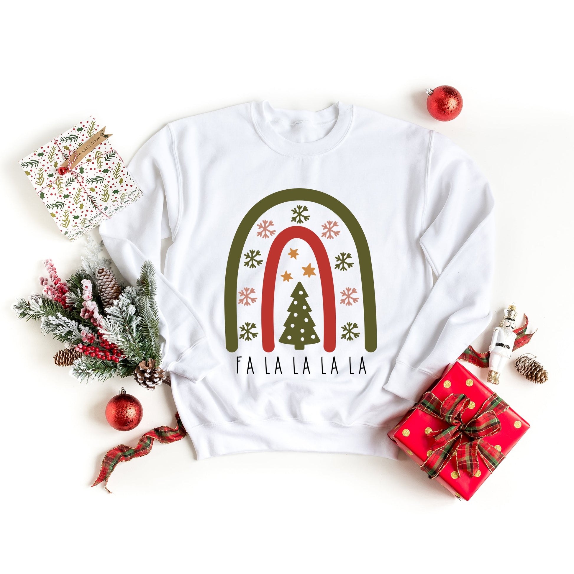 Boho Fa La La Rainbow - Women's Graphic Sweatshirt