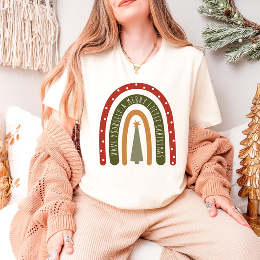 Boho Have Yourself Rainbow - Women's Short Sleeve Graphic T-Shirt