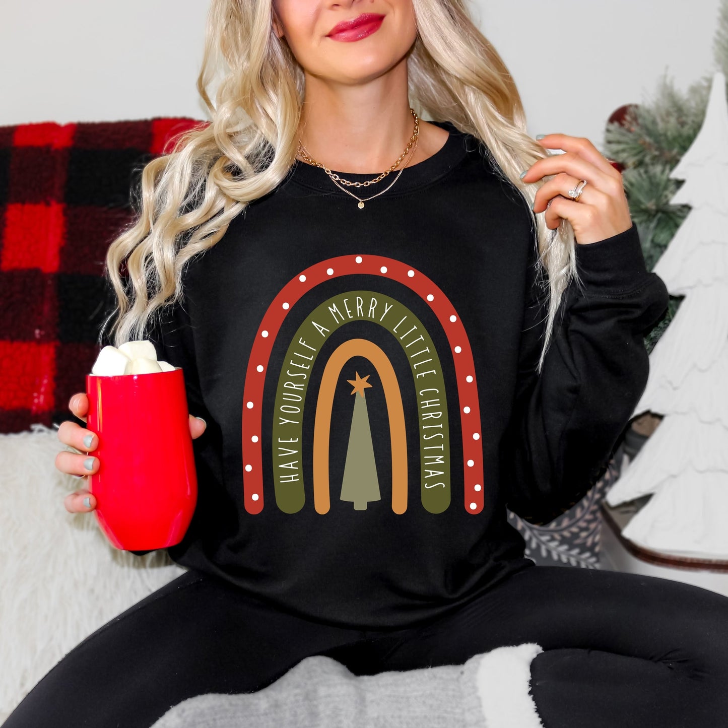 Boho Have Yourself Rainbow - Women's Graphic Sweatshirt