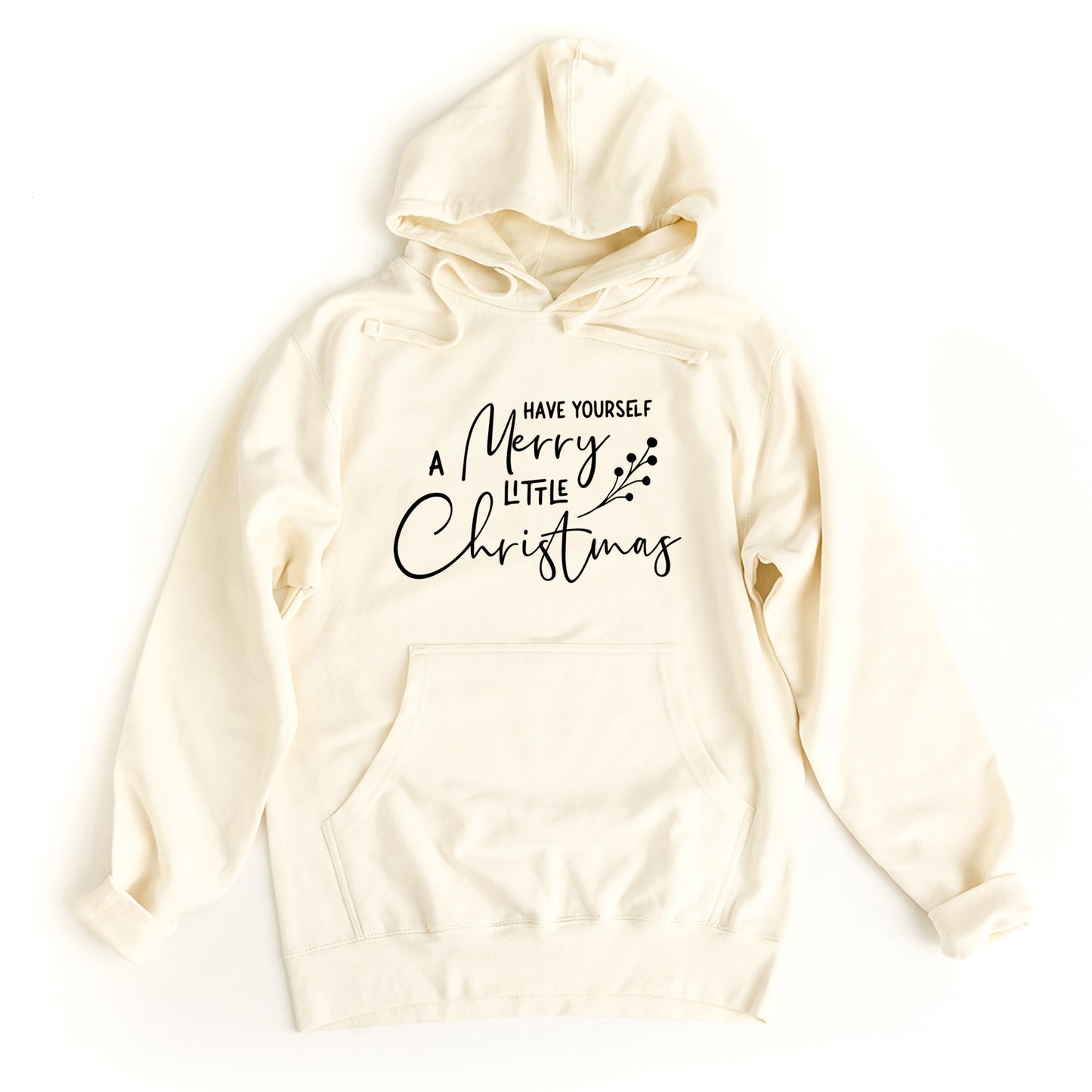 Have Yourself A Merry Little Christmas Berries - Womens Hoodie