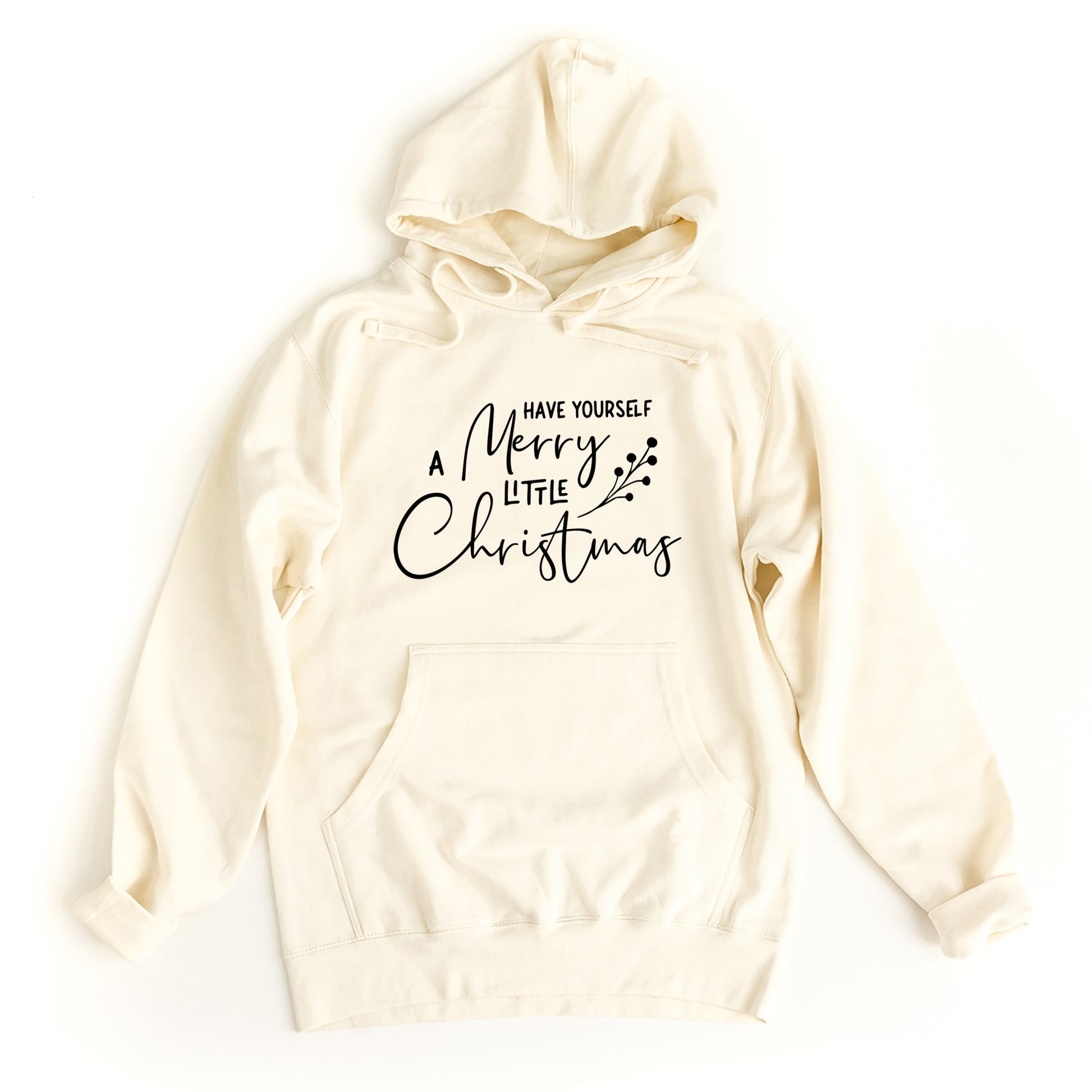 Have Yourself A Merry Little Christmas Berries - Womens Hoodie