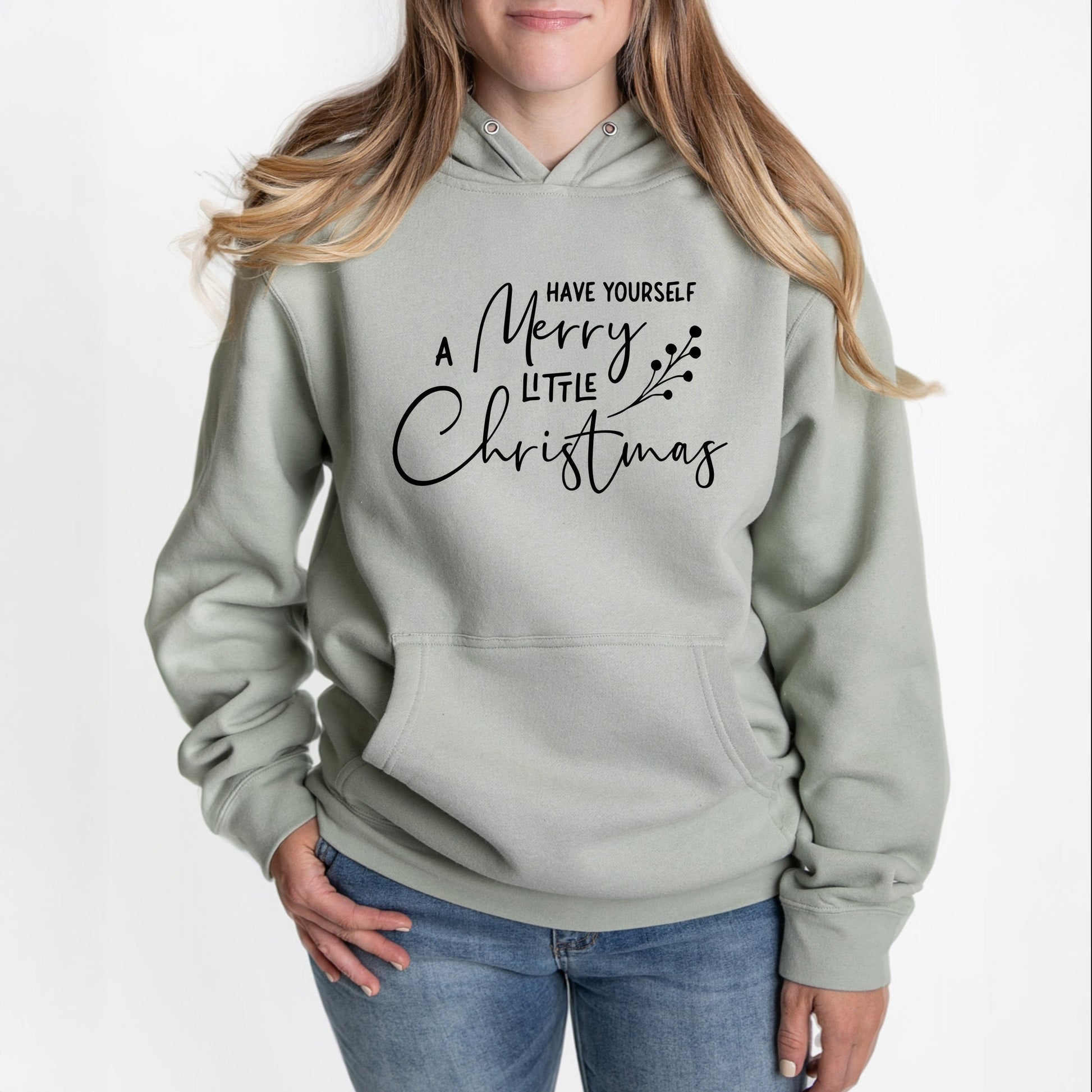 Have Yourself A Merry Little Christmas Berries - Womens Hoodie