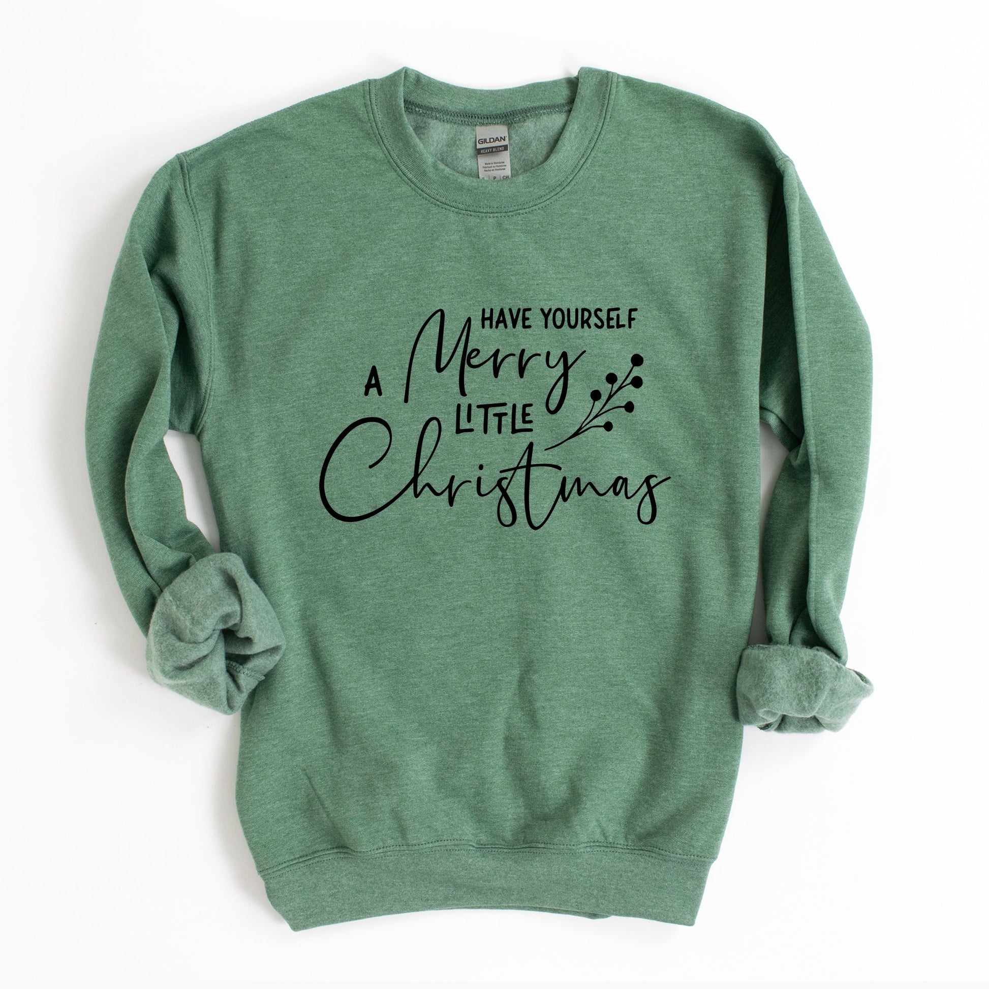 Have Yourself A Merry Little Christmas Berries -  Womens Sweatshirt