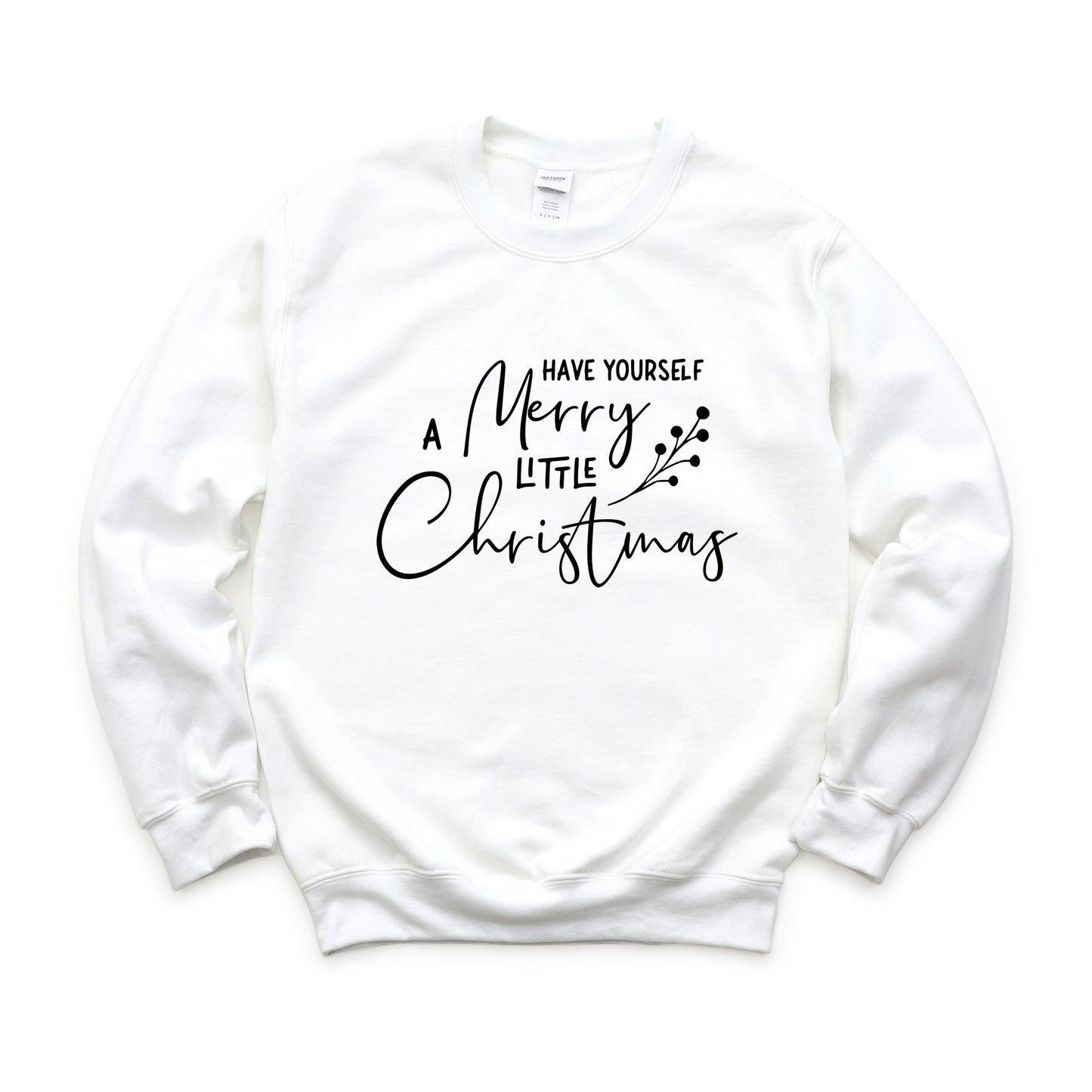 Have Yourself A Merry Little Christmas Berries -  Womens Sweatshirt