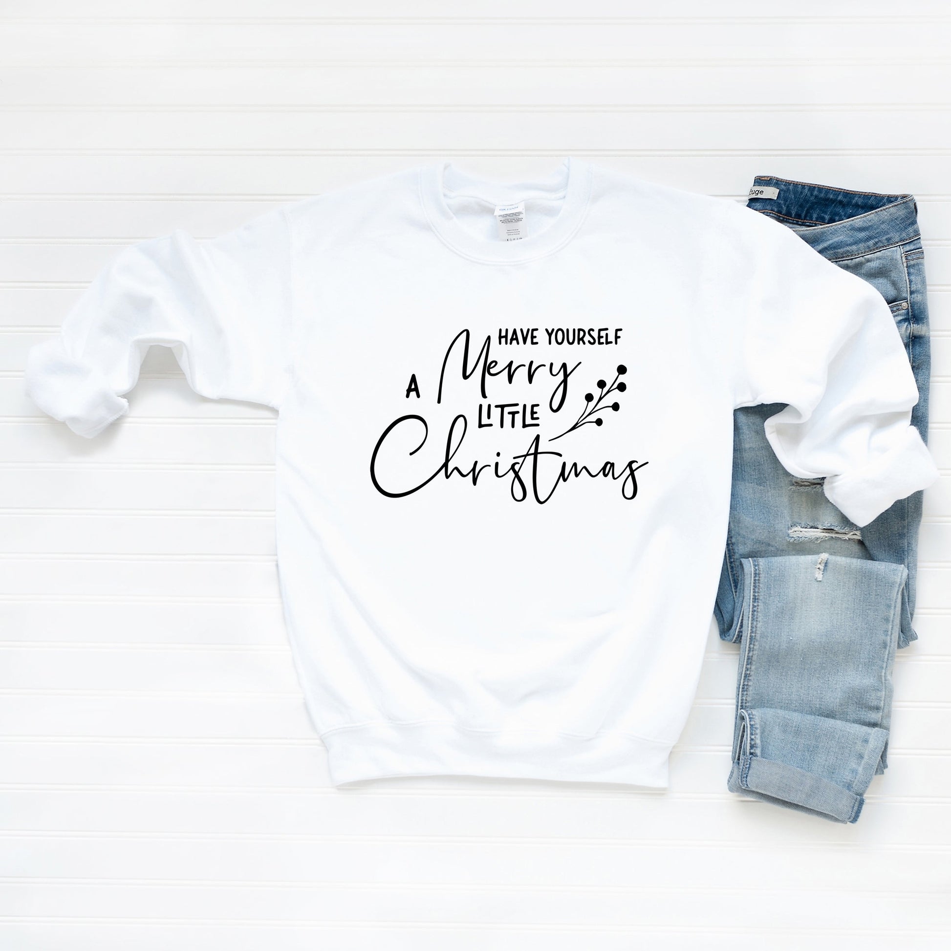 Have Yourself A Merry Little Christmas Berries -  Womens Sweatshirt