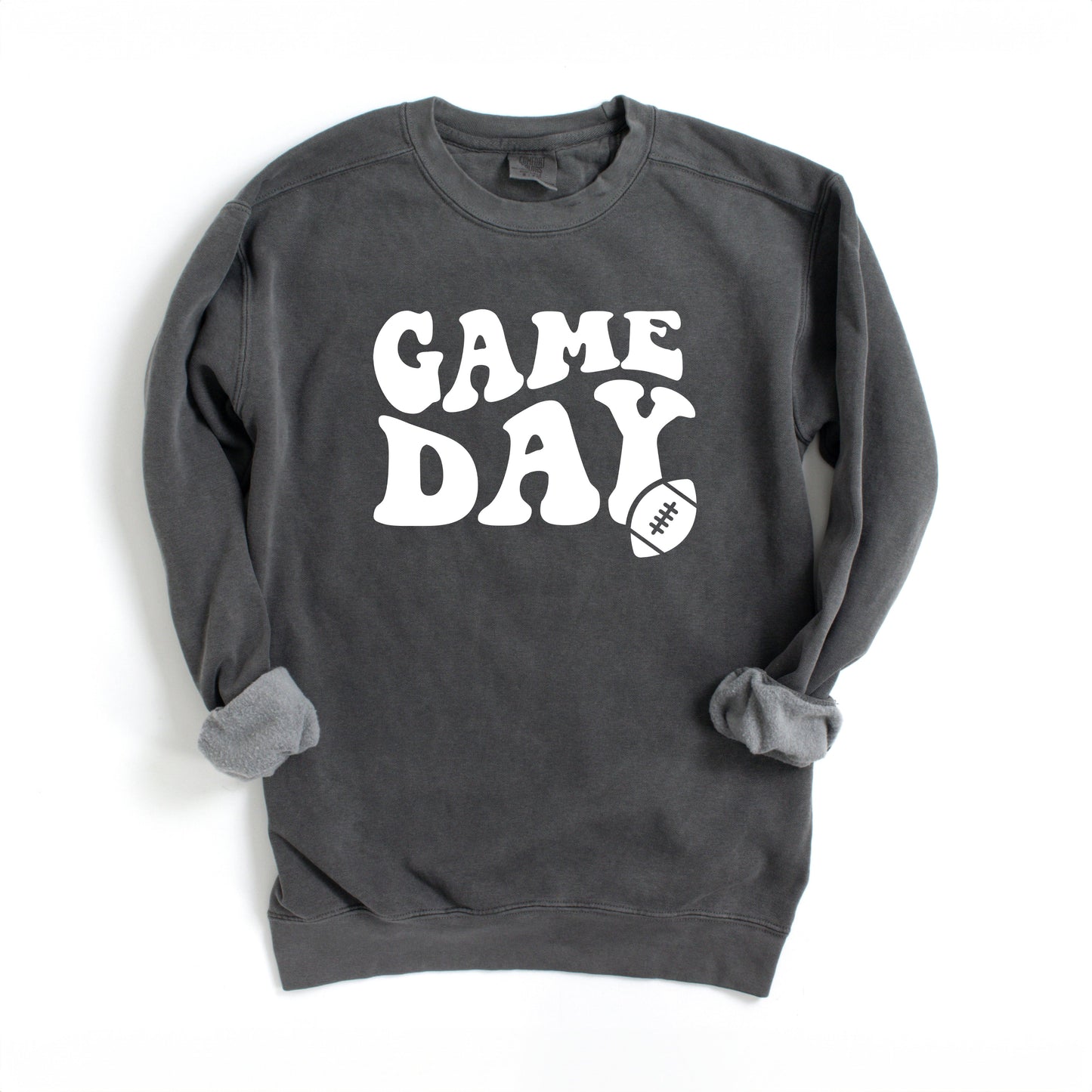 Game Day Football | Garment Dyed Sweatshirt