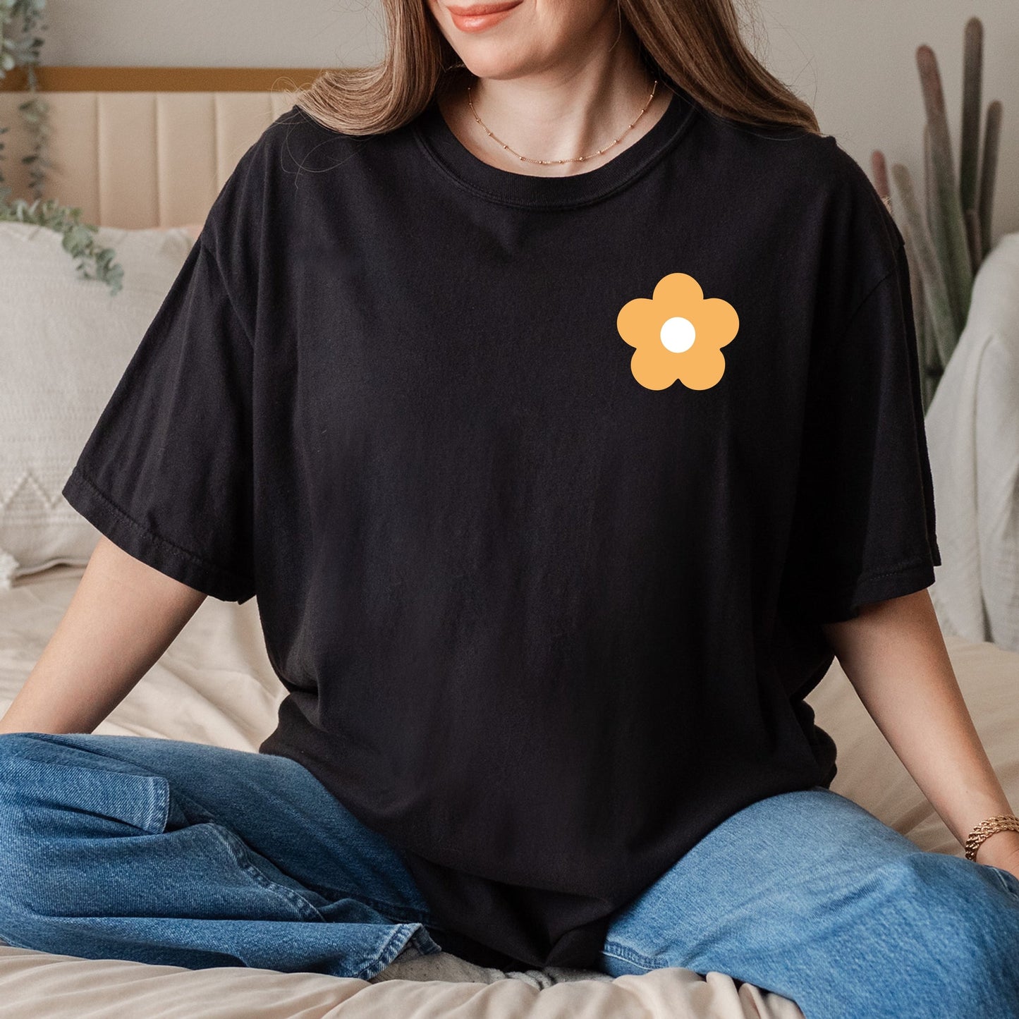Too Much For You Front And Back - Garment Dyed Tee