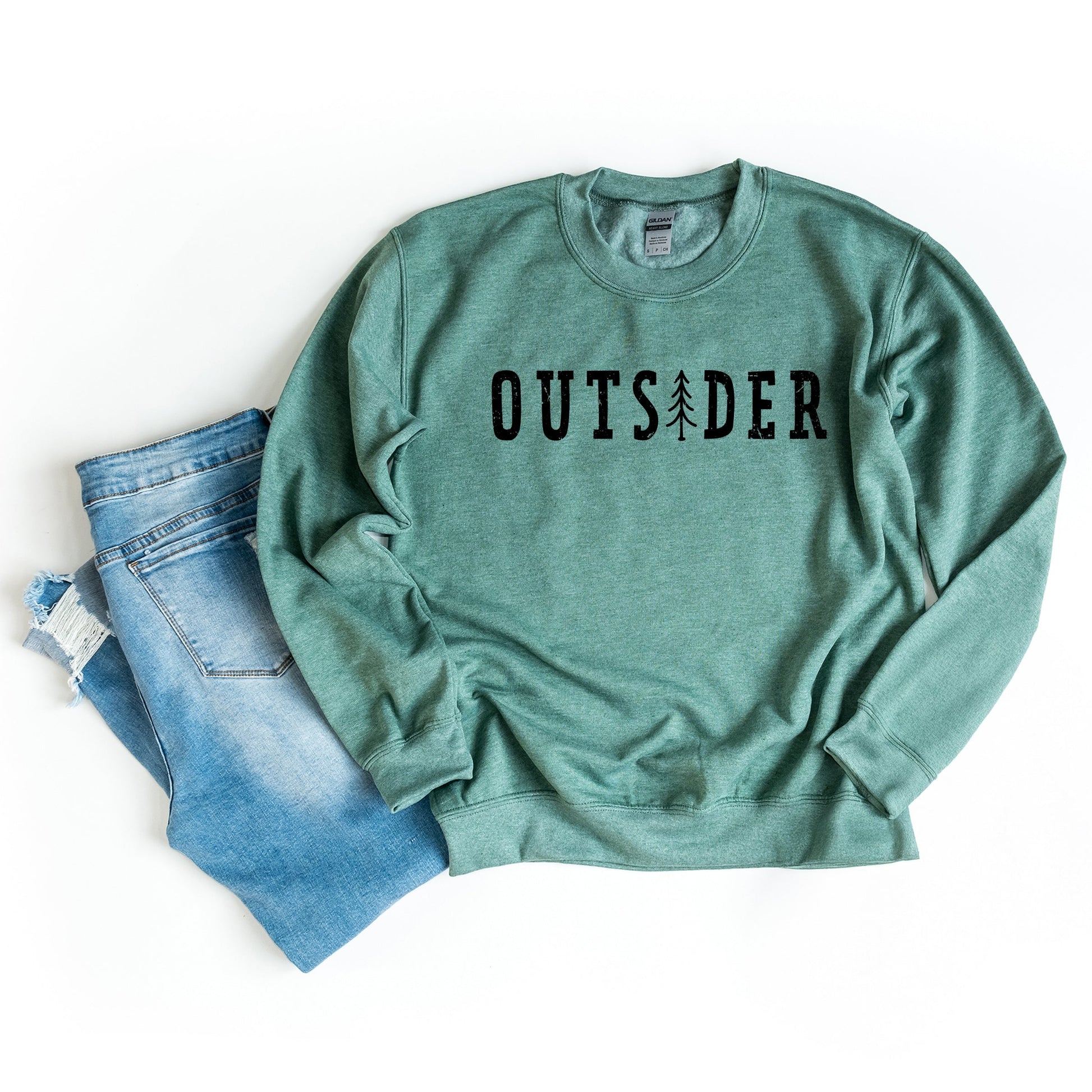 15411B_F-SWT Heather Green