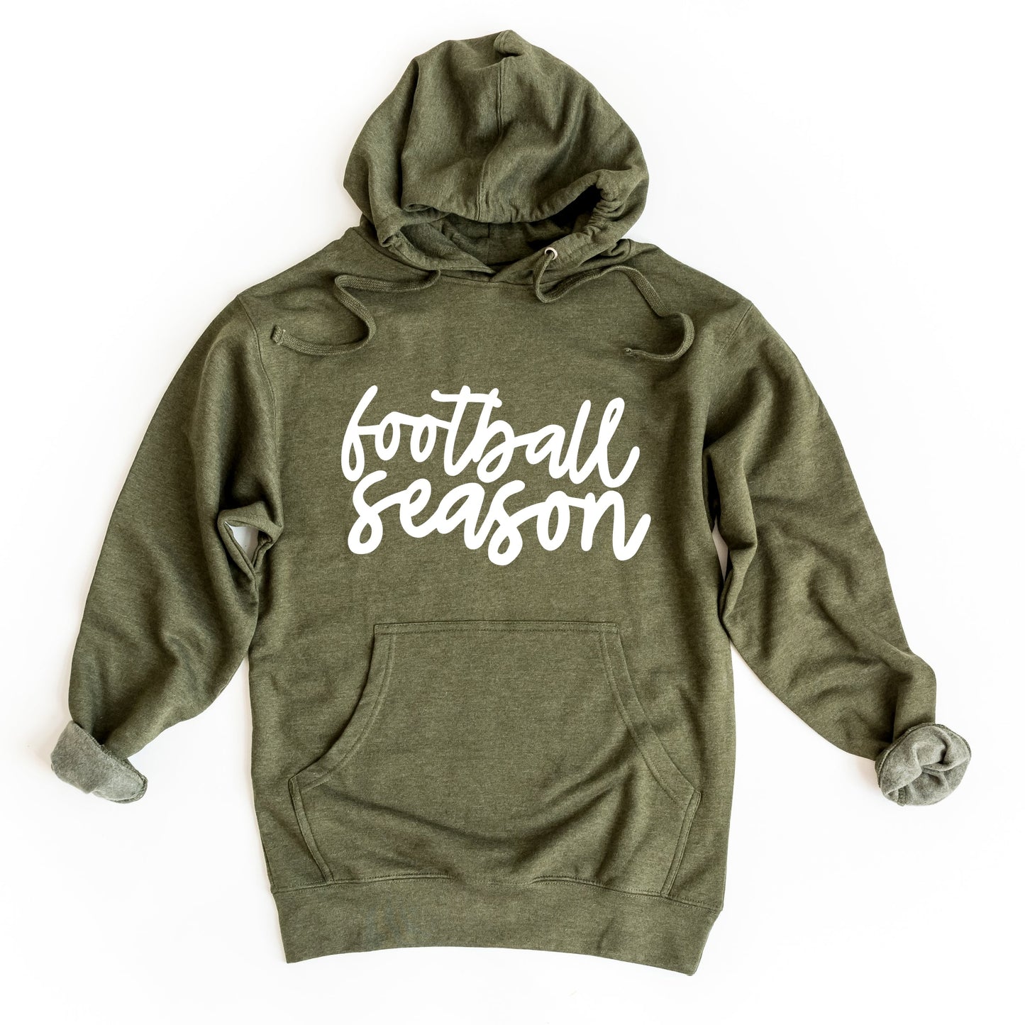 Football Season Cursive - Women's Hoodie