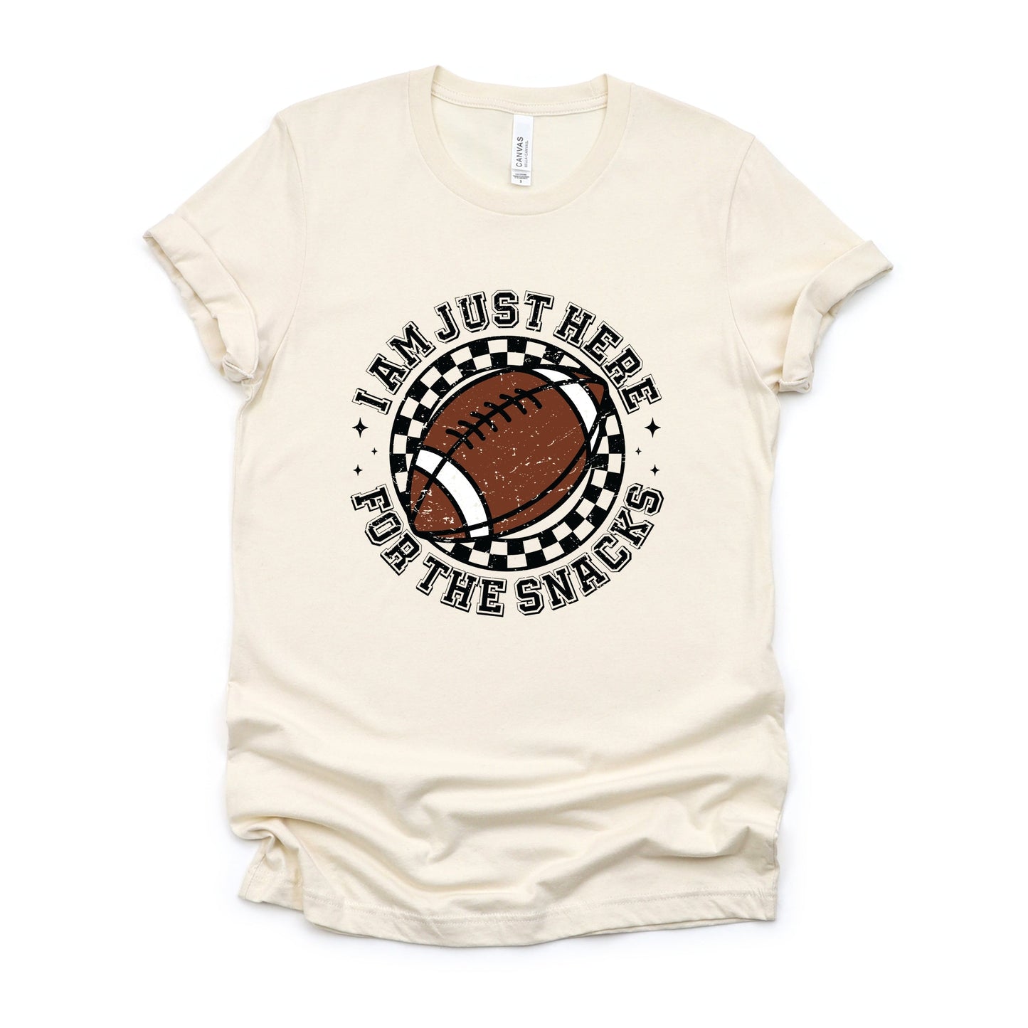 I Am Just Here For The Snacks - Women's Short Sleeve Graphic T-Shirt
