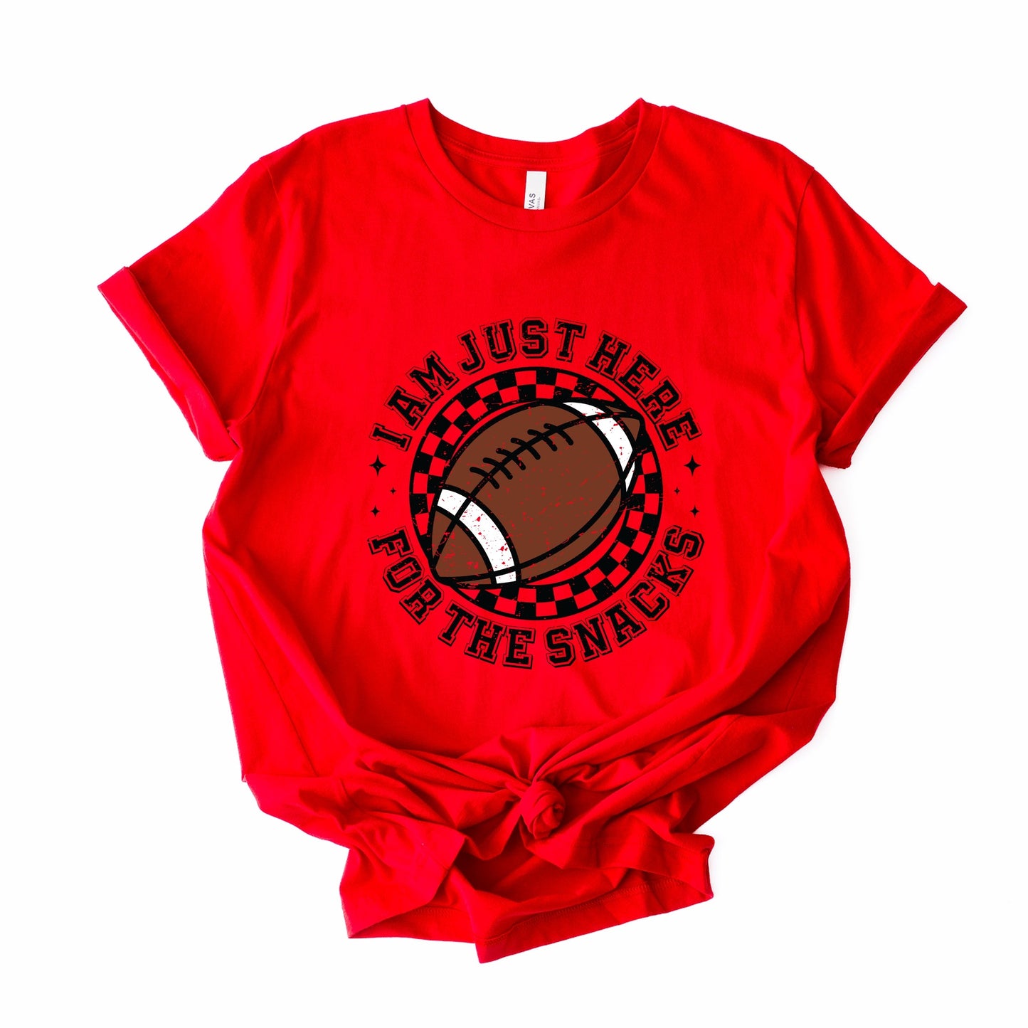 I Am Just Here For The Snacks - Women's Short Sleeve Graphic T-Shirt
