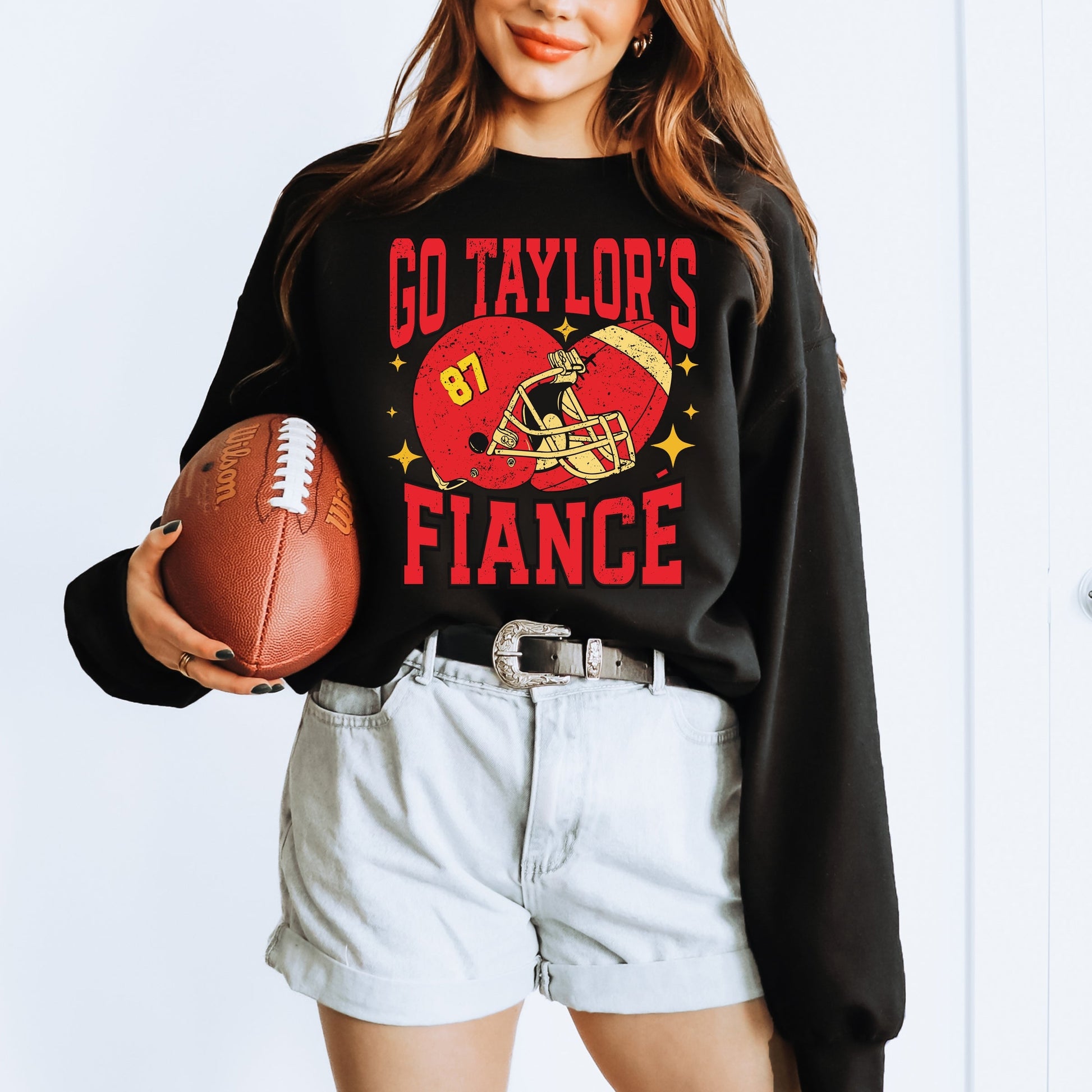 Go Taylor's Fiance Sparkle -  Womens Sweatshirt