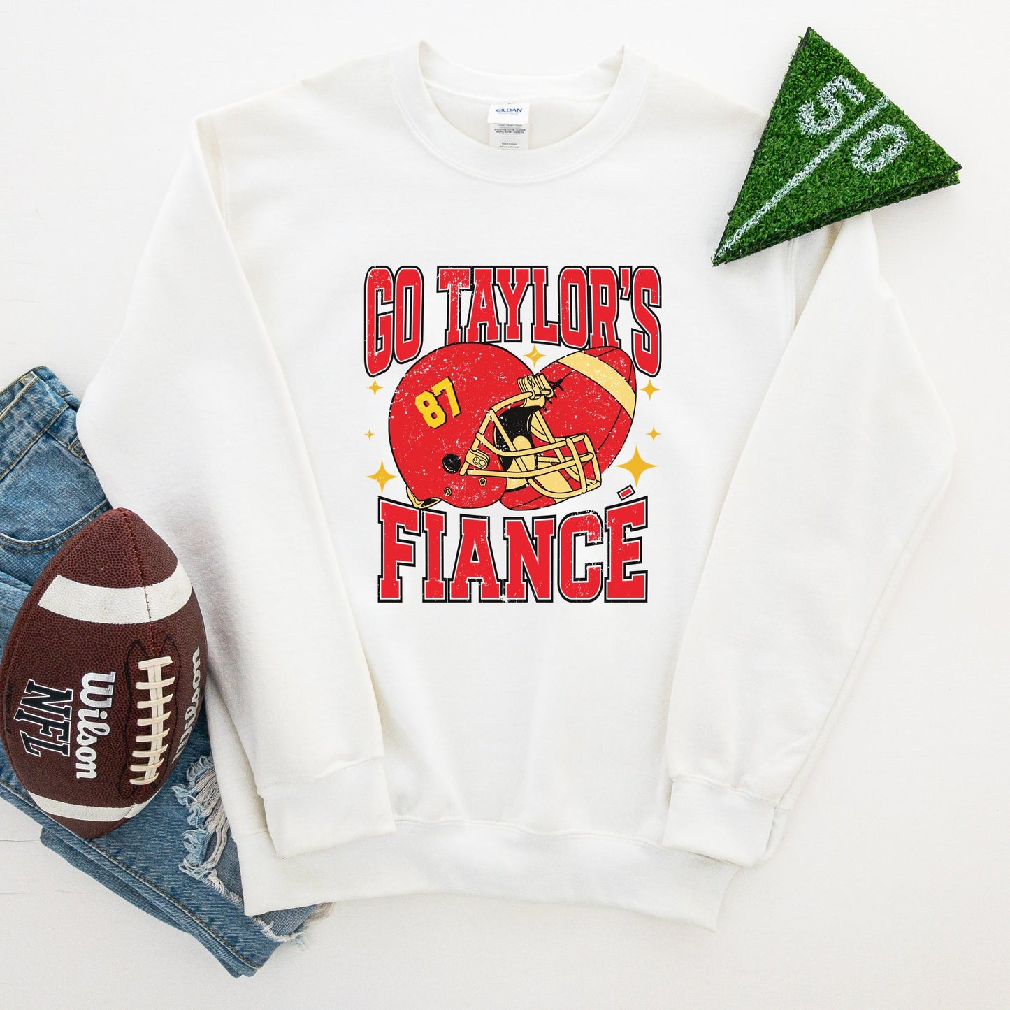 Go Taylor's Fiance Sparkle -  Womens Sweatshirt