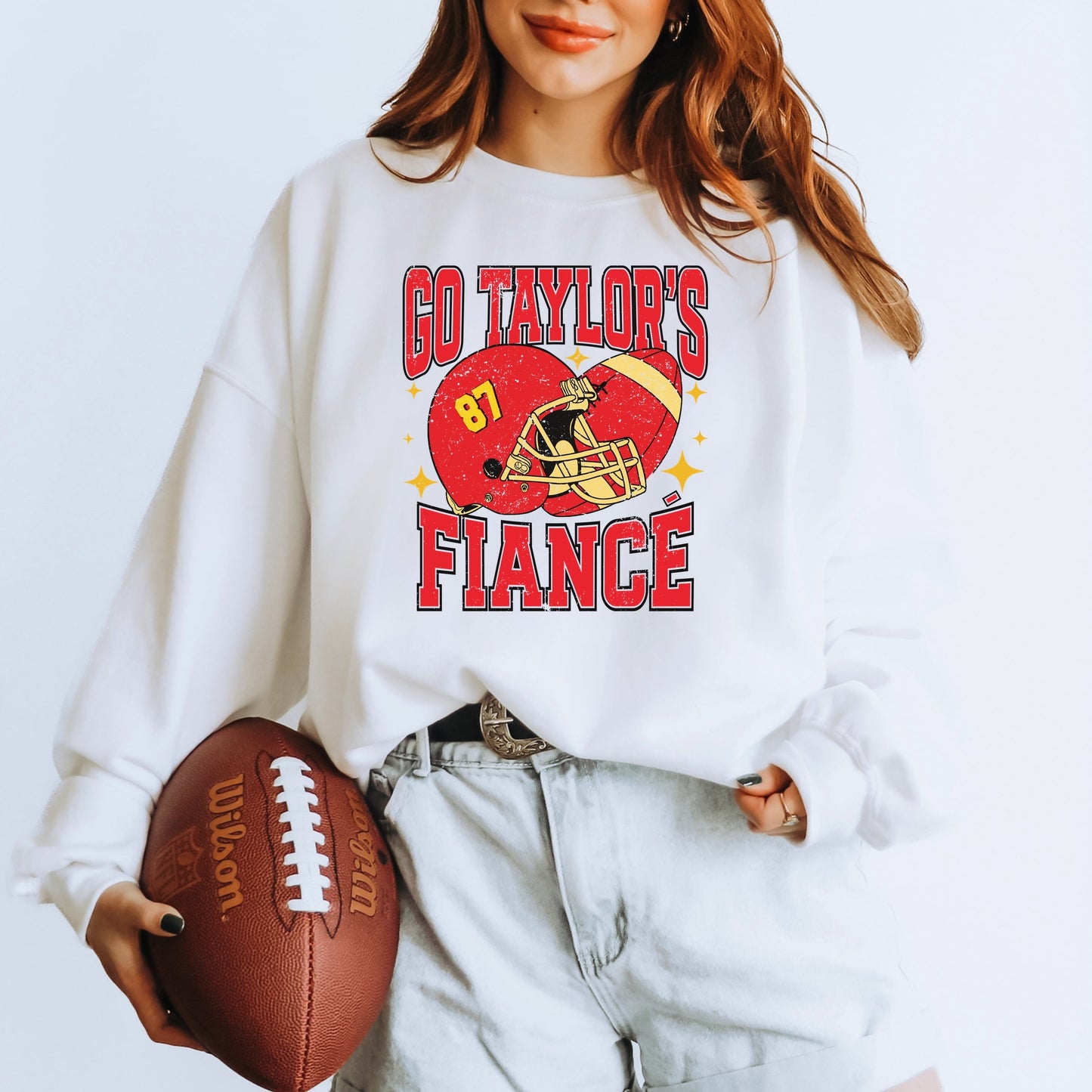 Go Taylor's Fiance Sparkle -  Womens Sweatshirt