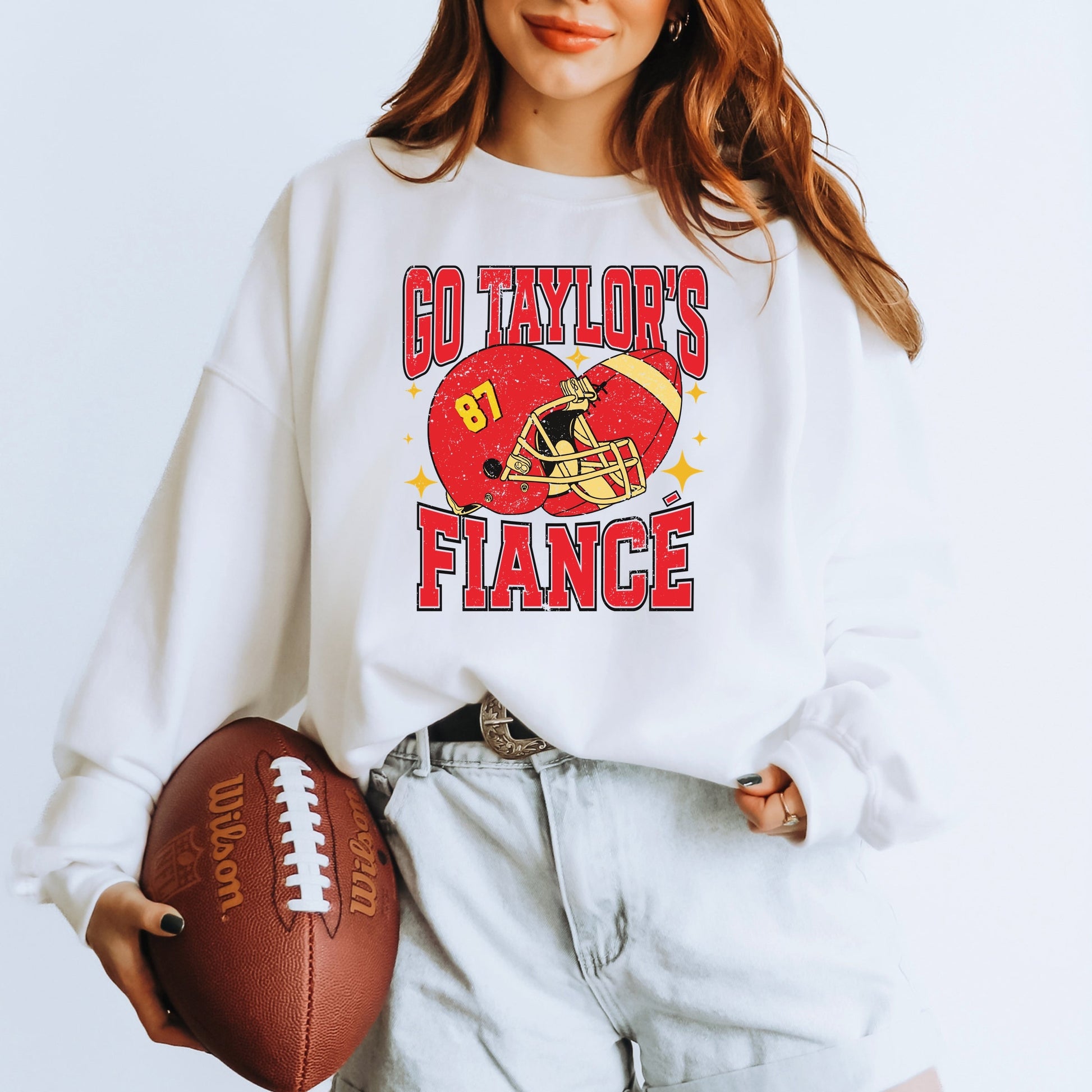 Go Taylor's Fiance Sparkle -  Womens Sweatshirt