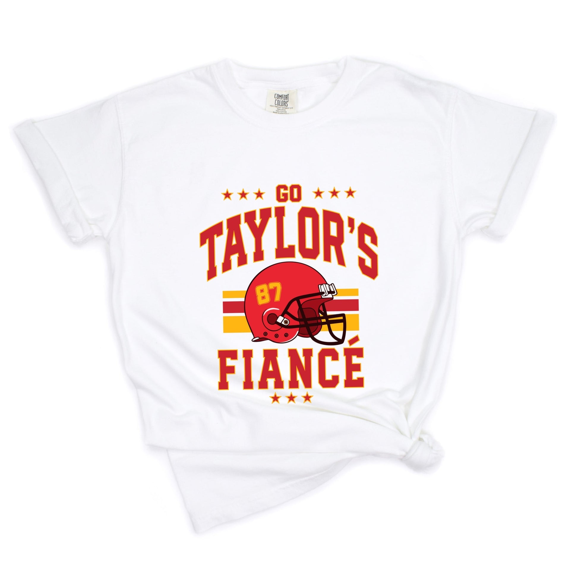 Go Taylor's Fiance Helmet - Womens Garment Dyed Tee