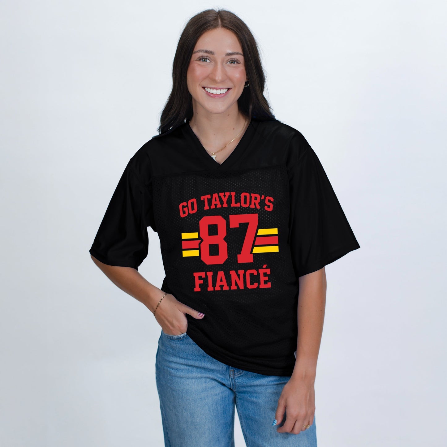 Go Taylor's Fiancé 87 - Football Jersey